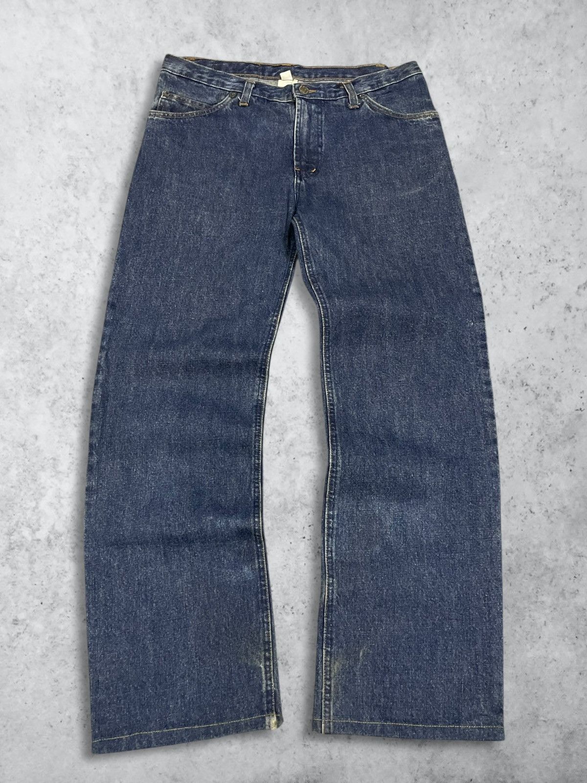 Silas Y2k SILAS Japanese Streetwear Denim Classic Baggy Blue Jeans Size US 32 / EU 48 - 3 Thumbnail