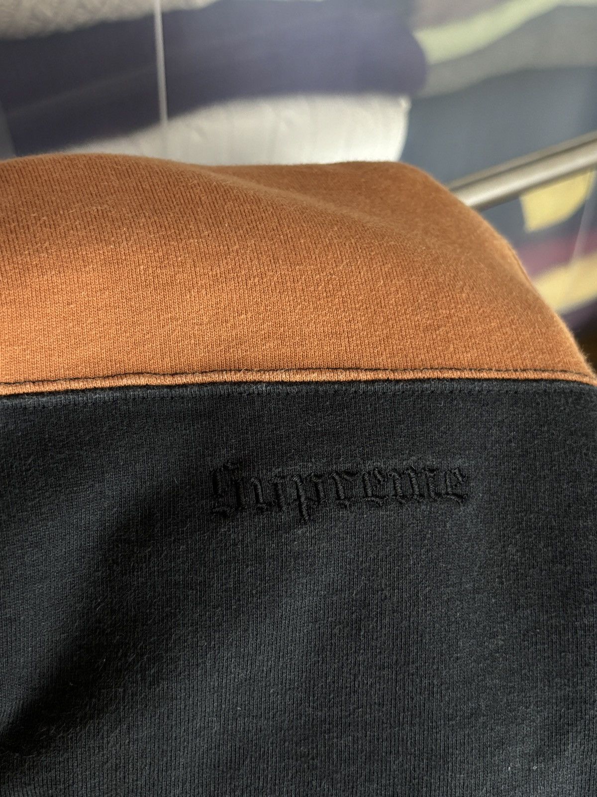 Supreme Supreme Patchwork Hoodie Streetwear Vintage Size US M / EU 48-50 / 2 - 8 Thumbnail