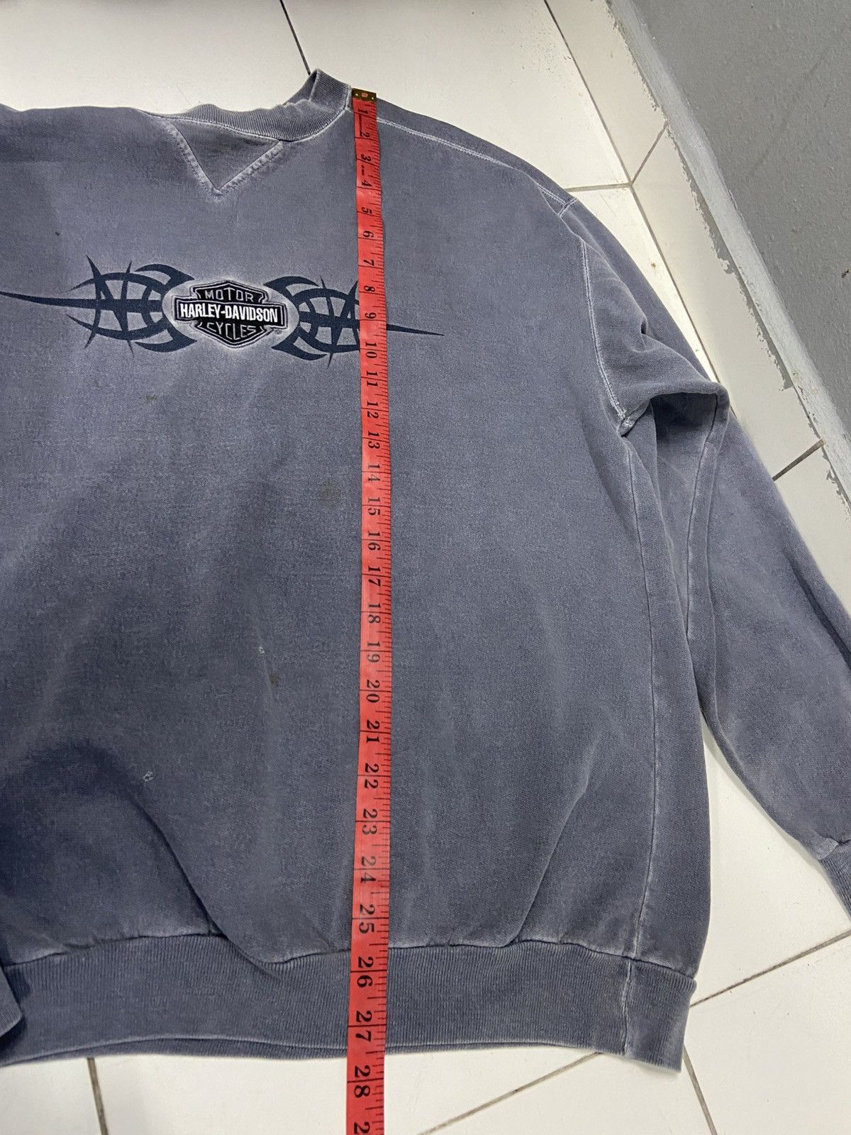 Harley Davidson VINTAGE HARLEY DAVIDSON DISTRESSED CREWNECK Size US L / EU 52-54 / 3 - 16 Thumbnail