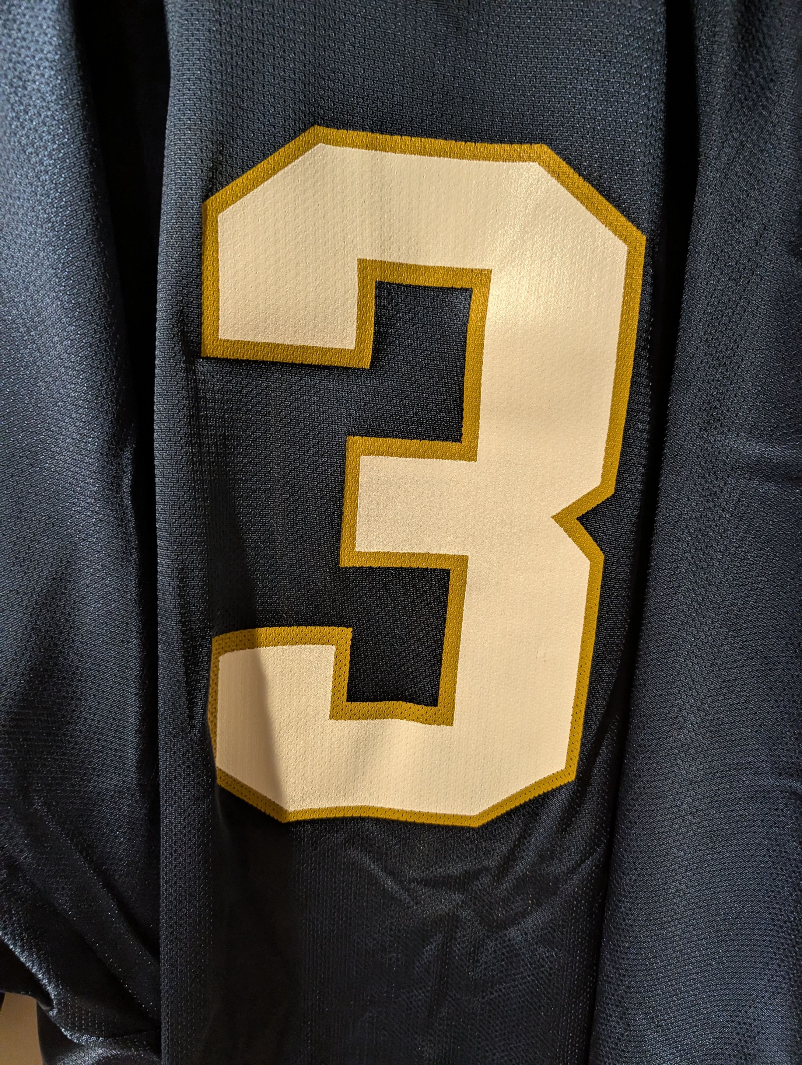 NCAA VTG Notre Dame Fighting Irish Powlus Signed Football Jersey Size US XL / EU 56 / 4 - 4 Thumbnail