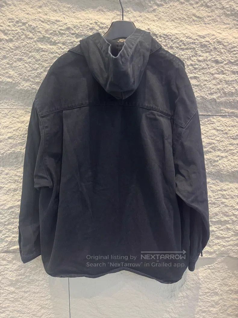 Balenciaga Balenciaga Denim Shirt Parka Size US S / EU 44-46 / 1 - 6 Thumbnail