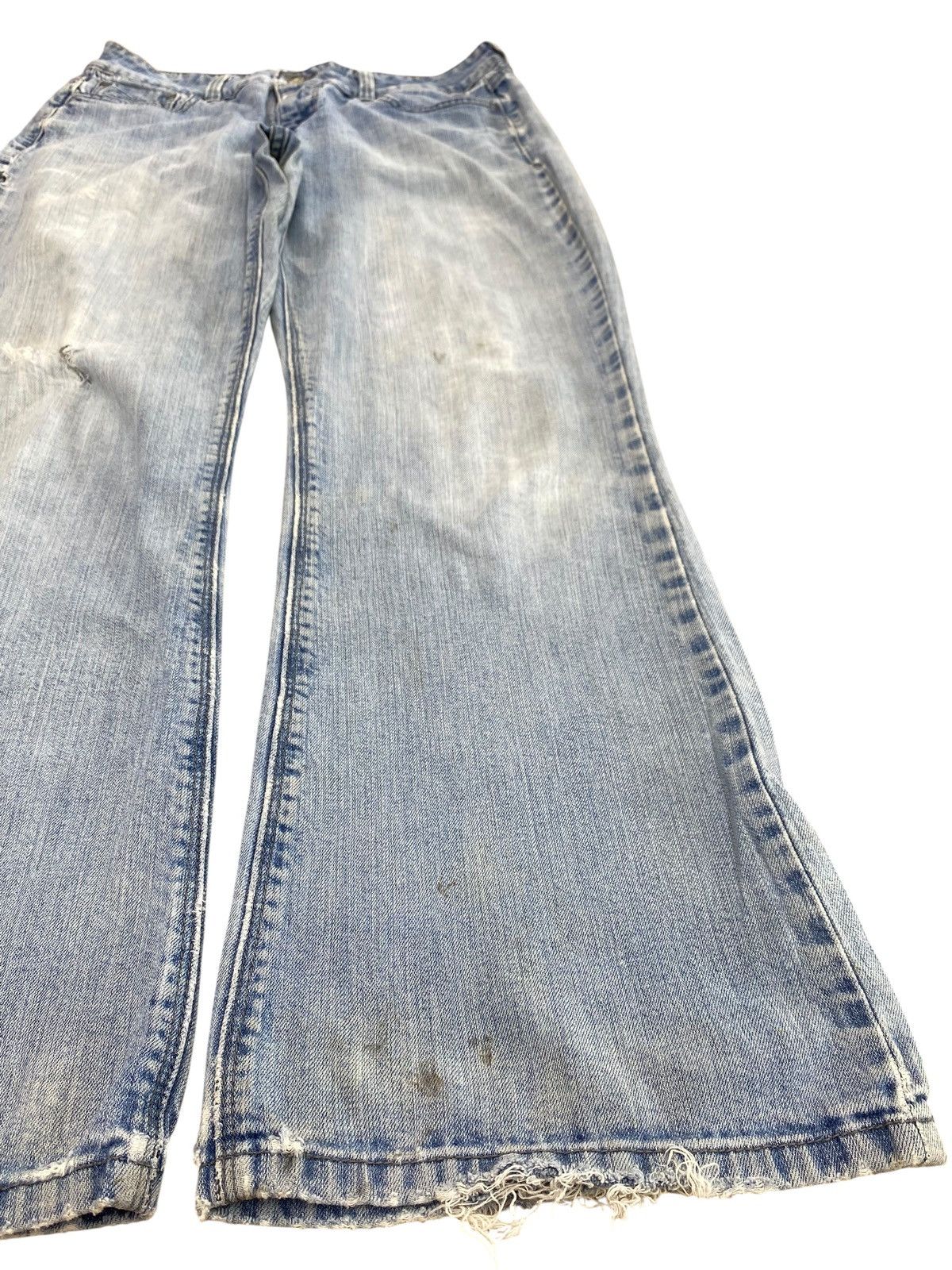 Levi's Vintage YTK Levi’s Hairy Leg Flare Soft Jeans Size US 31 - 6 Thumbnail