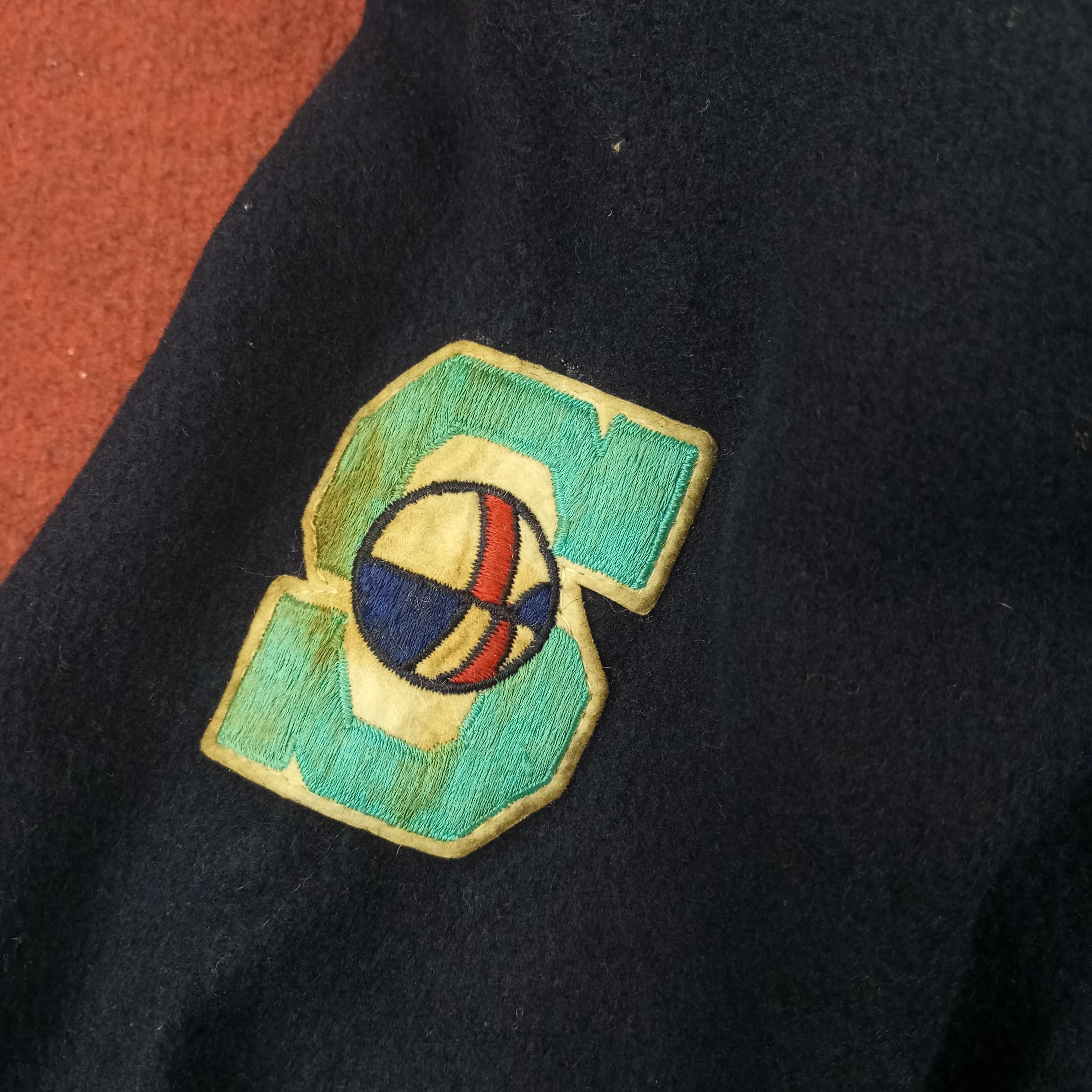 Vintage Eightys Basketball Team Sports Varsity Jacket c224n18 Size US M / EU 48-50 / 2 - 8 Thumbnail