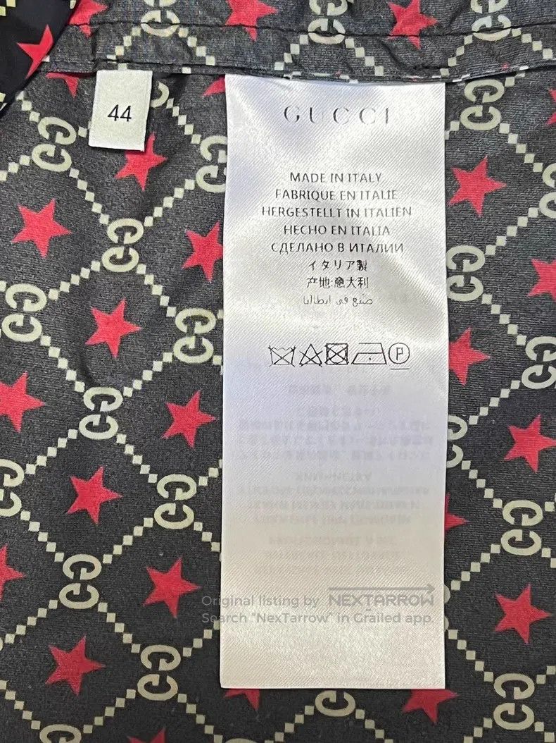 Gucci Gucci Black background red and blue geometric pattern jack Size M / US 6-8 / IT 42-44 - 7 Thumbnail