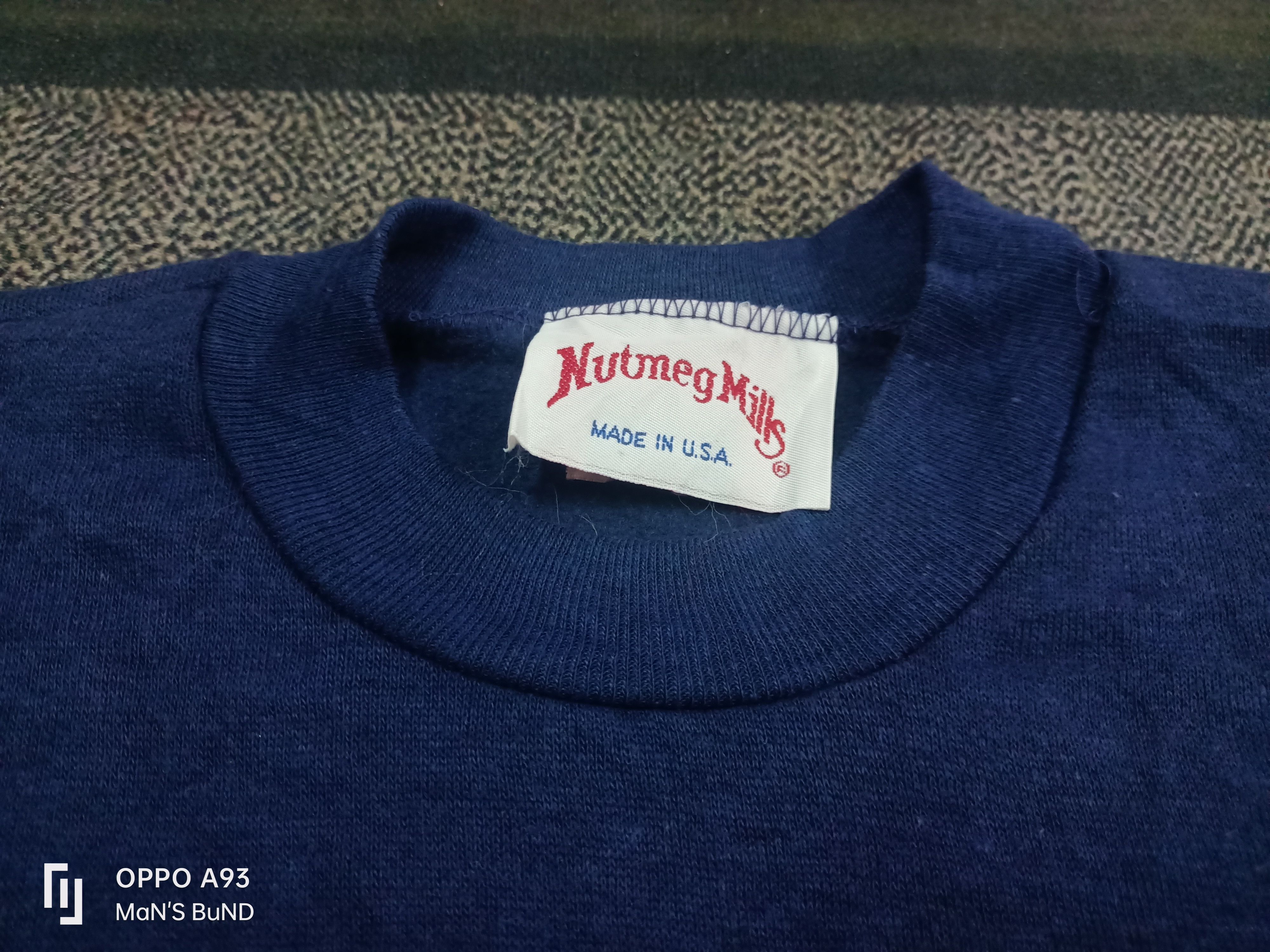 Nutmeg × Vintage Vintage Sweatshirt NUTMEG MILLS USA Size US M / EU 48-50 / 2 - 5 Thumbnail