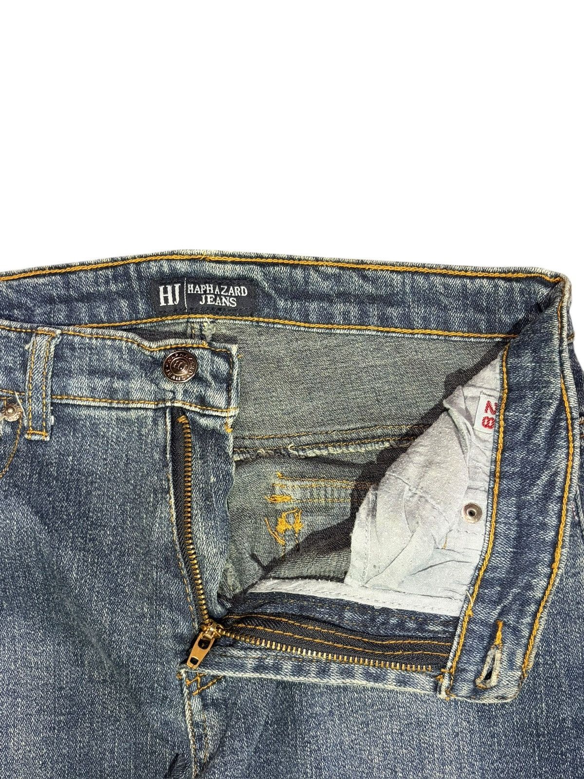 Edwin Vintage Japanese Brand Distressed Flare Jeans Size 28" / US 6 / IT 42 - 5 Thumbnail