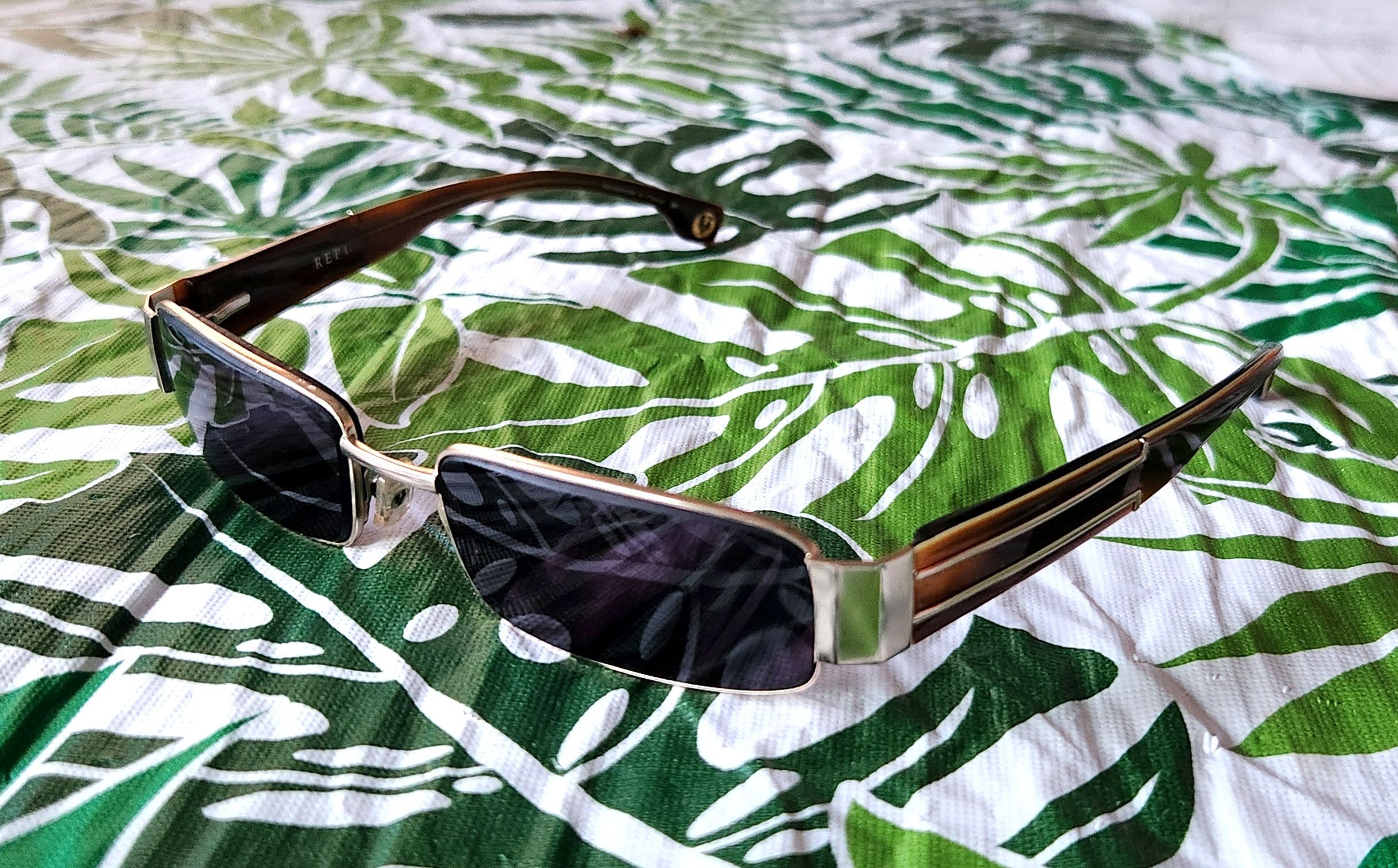 Other Republica Cairo Half rimless Eyeglasses 54-17-140 YG Brown Size ONE SIZE - 1 Thumbnail