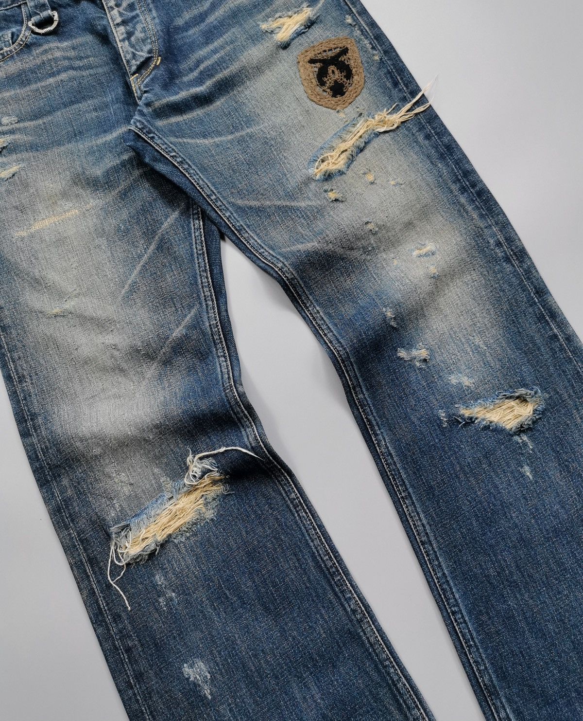 Mastermind Japan × Roar Roar Crossguns Japan Bootcut Jeans Size US 32 / EU 48 - 4 Thumbnail