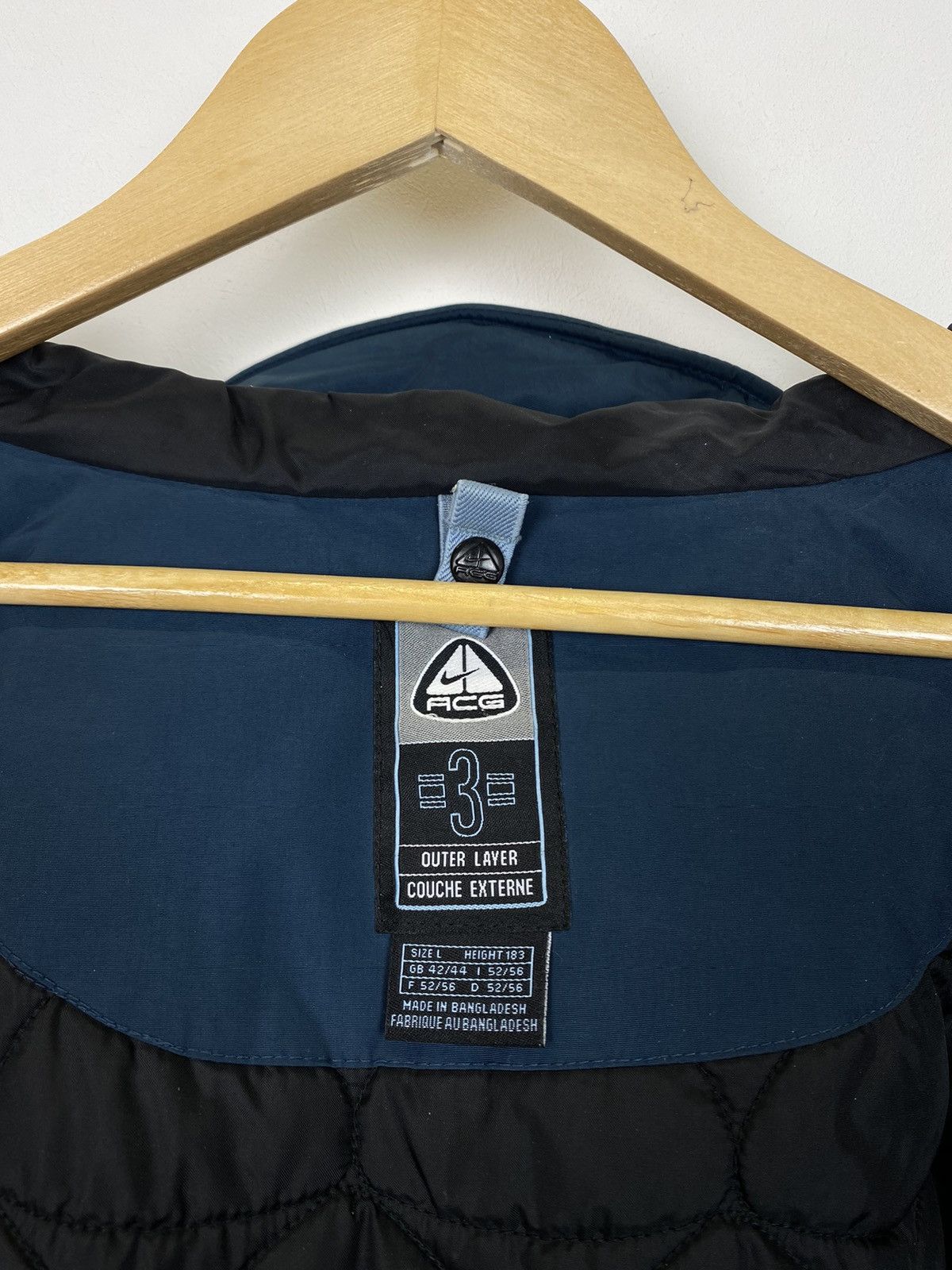 Nike Hype Vintage Y2K Nike Acg Outer Layer Couche Externe Jacket Size US L / EU 52-54 / 3 - 16 Thumbnail