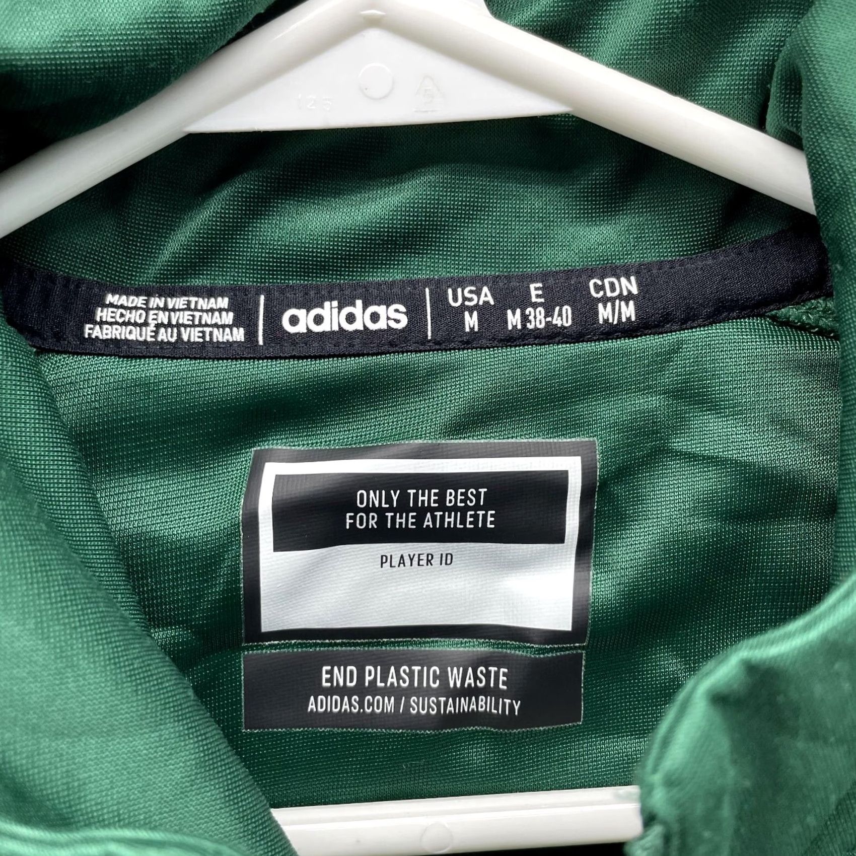 Adidas VINTAGE adidas Jacket Women Medium Green 1/2 Zip Miami Hurricanes Track Pullover Size M / US 6-8 / IT 42-44 - 2 Thumbnail