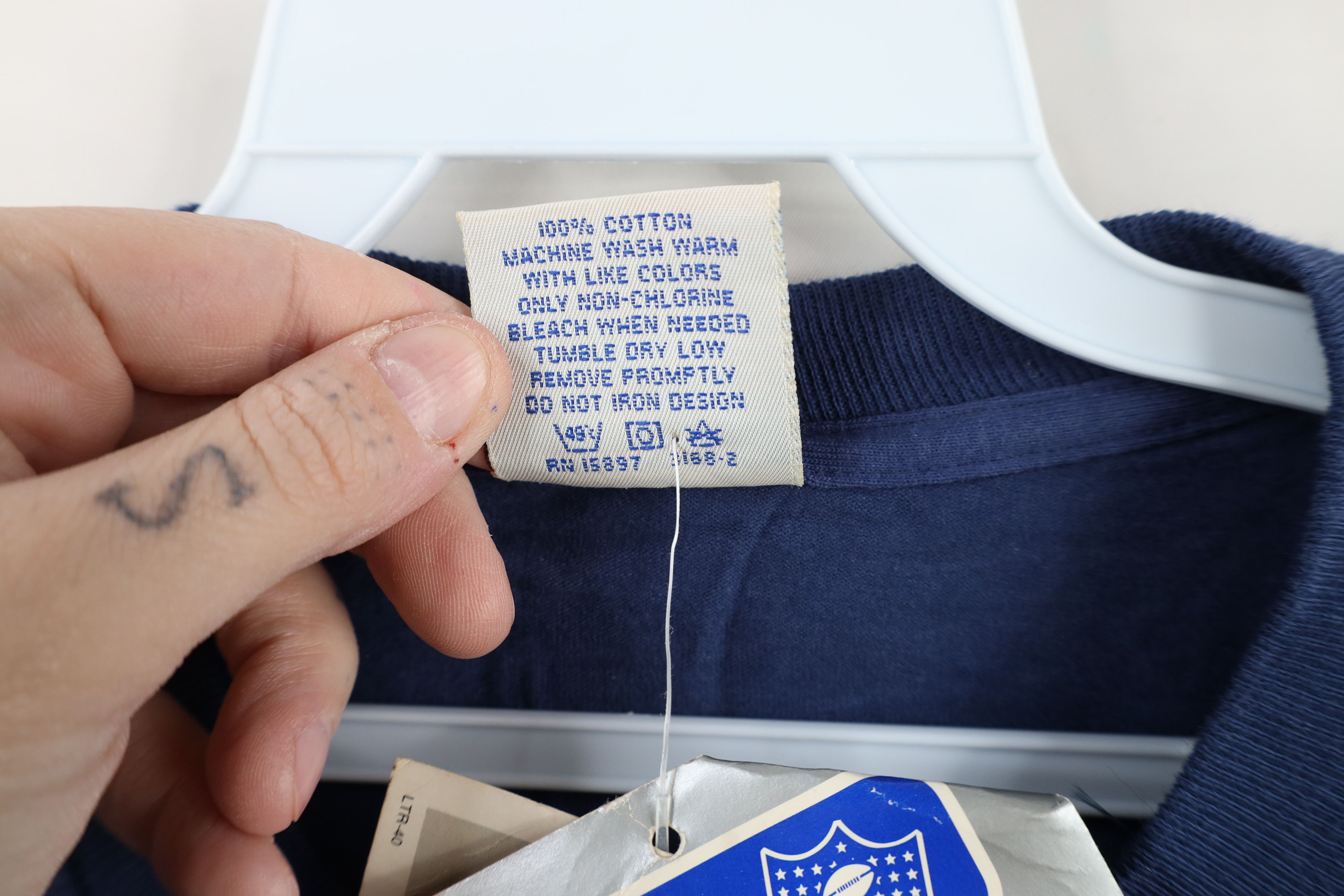 Vintage Deadstock Vintage 90s Dallas Cowboys Football T-Shirt USA Size US L / EU 52-54 / 3 - 11 Thumbnail