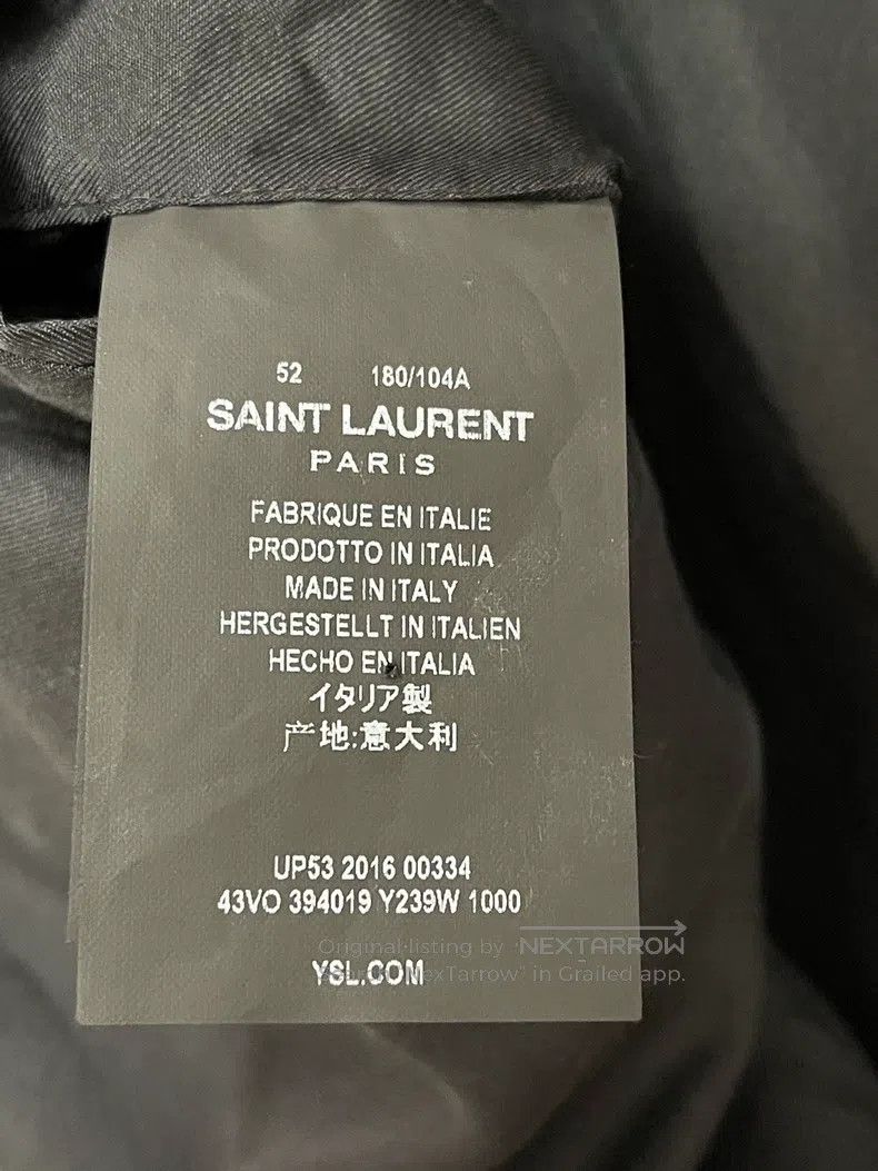 Saint Laurent Paris Saint Laurent Paris blazer Size US L / EU 52-54 / 3 - 5 Thumbnail