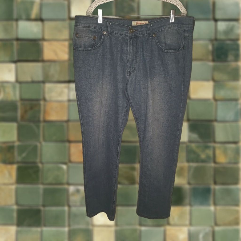 rokh VINTAGE Rok Jeans Men 40/34 Blue Straight Size 40 Inseam 34 Mens Size US 40 / EU 56 - 1 Thumbnail