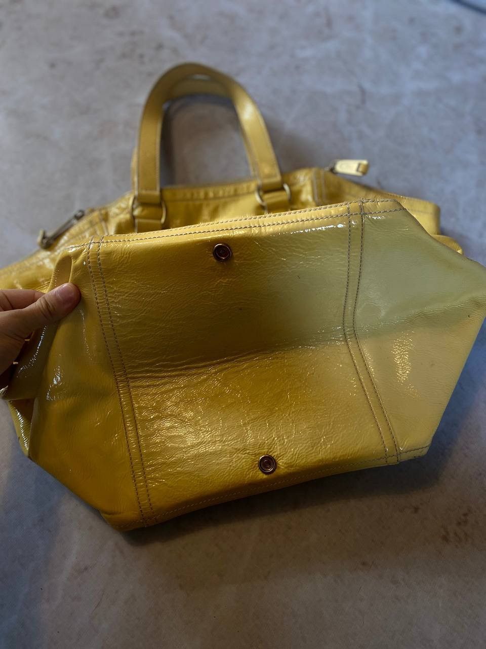 Vintage × Yves Saint Laurent Vintage Yves Saint Laurent Avant Garde Leather Shoulder Bag Size ONE SIZE - 3 Thumbnail