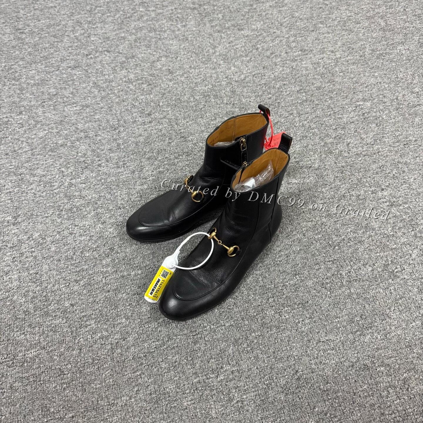 Gucci Gucci Horsebit Black Leather Ankle Boots 35.5 Size US 4.5 / IT 34.5 - 1 Thumbnail