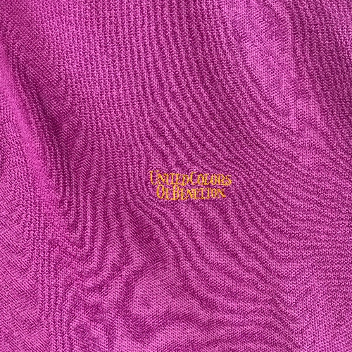 United Colors Of Benetton UNITED COLOURS Of BENETTON Purple Button Up Collar Long Size US M / EU 48-50 / 2 - 3 Thumbnail