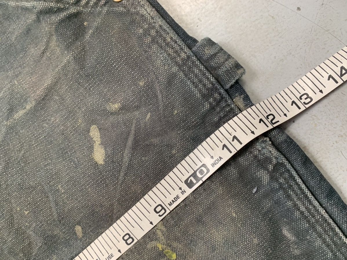 Carhartt Vintage faded Carhartt b01 BLK double knee denim Size US 30 / EU 46 - 13 Thumbnail
