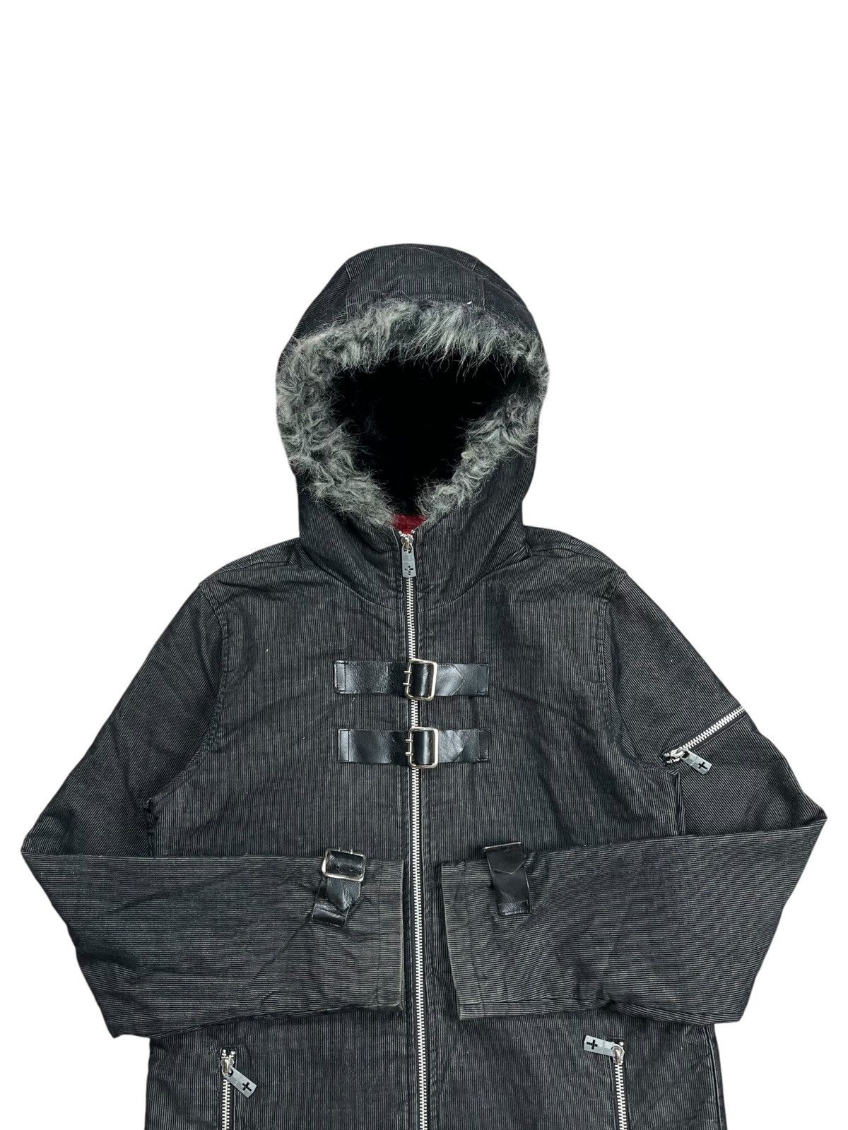 20471120 2000s No Future - Fur Hoodie Vkei Style Jacket Size US M / EU 48-50 / 2 - 6 Thumbnail