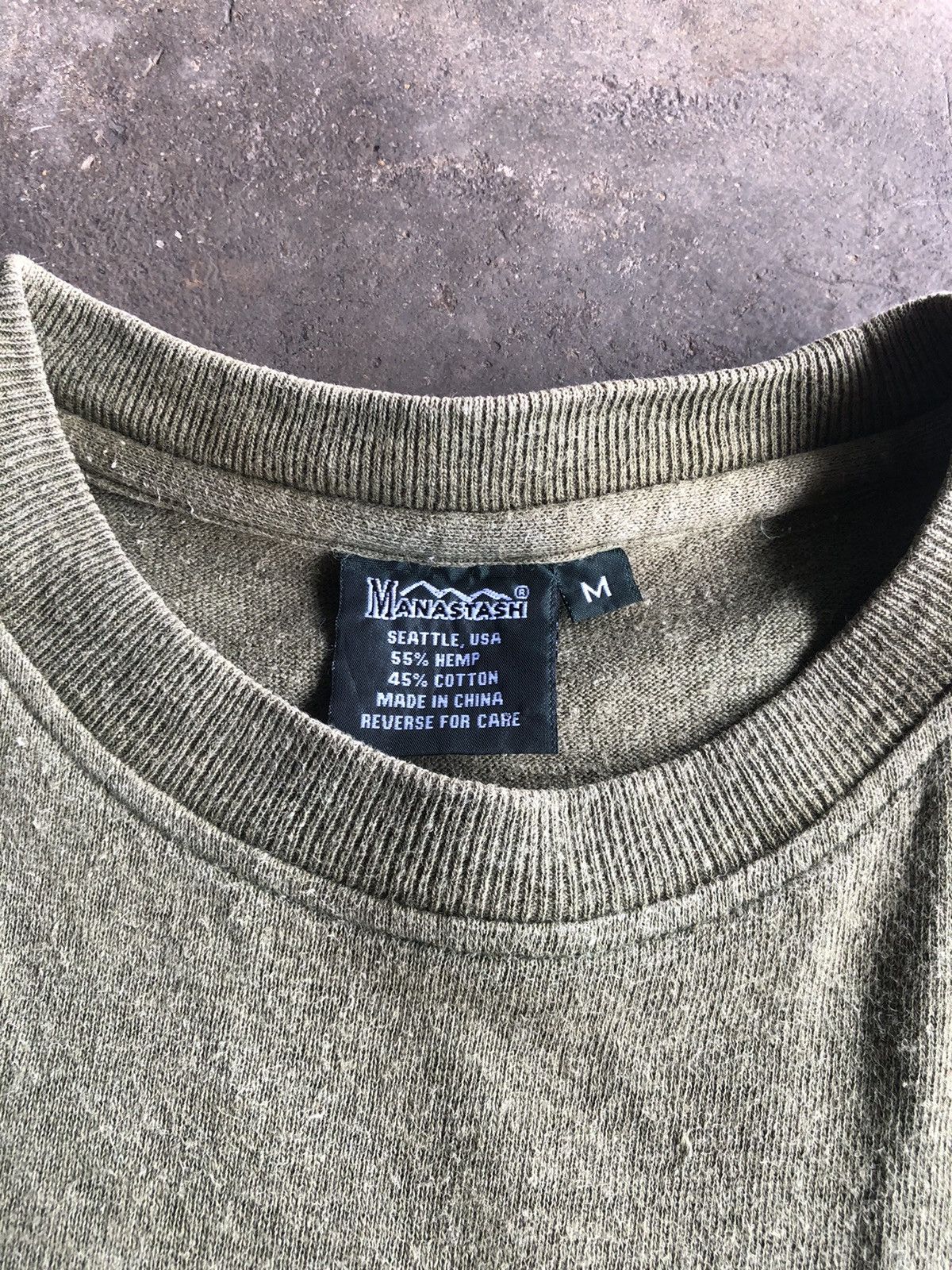 Japanese Brand × Manastash × Vintage Vintage manatash hemp tshirt Size US M / EU 48-50 / 2 - 3 Thumbnail