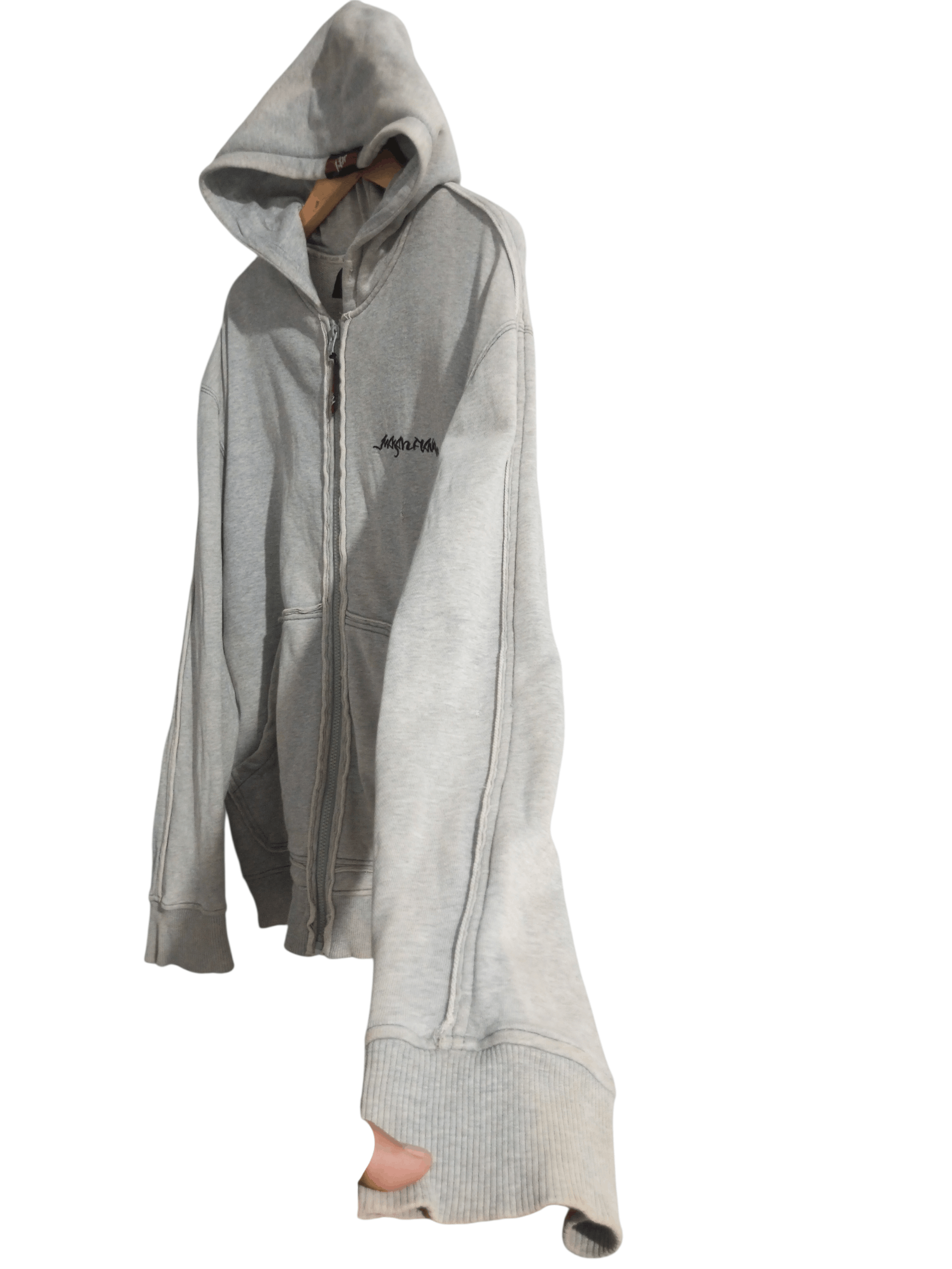 20471120 Vintage y2k majah flavah sun fadded distressed worn hoodie Size US XL / EU 56 / 4 - 5 Thumbnail