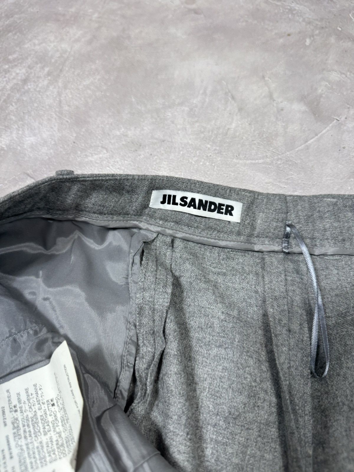 Jil Sander Jil Sander Luxuru Wool Women's Pants Size 28" / US 6 / IT 42 - 8 Thumbnail