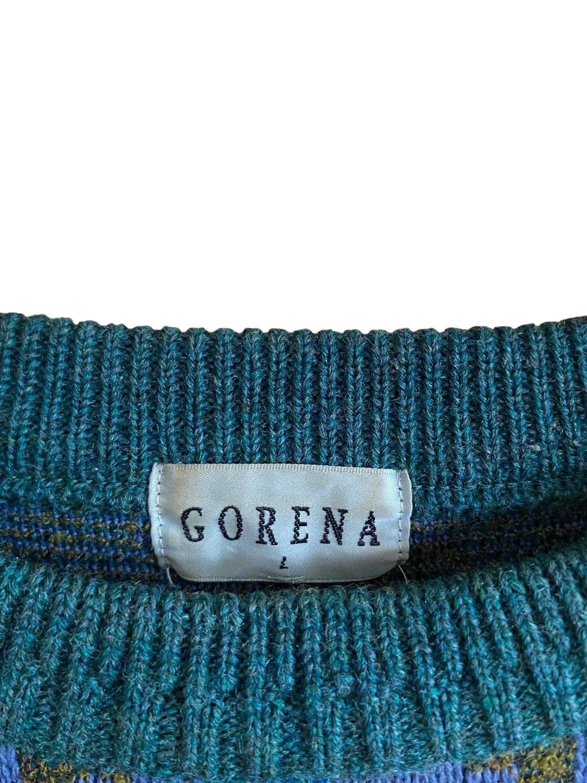 Vintage Vintage Brand Gorena Navajo Wool Knitwear 1990s Size US L / EU 52-54 / 3 - 8 Thumbnail