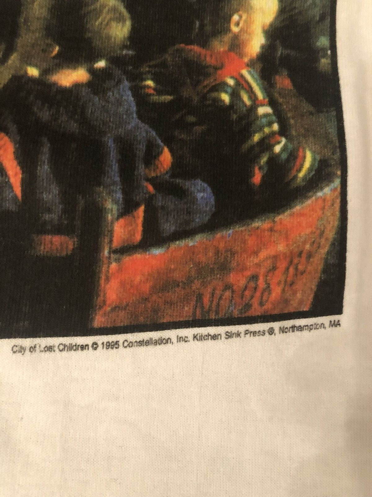 Vintage Rare vintage 1995 City of Lost Children French movie tee Size US XL / EU 56 / 4 - 3 Thumbnail