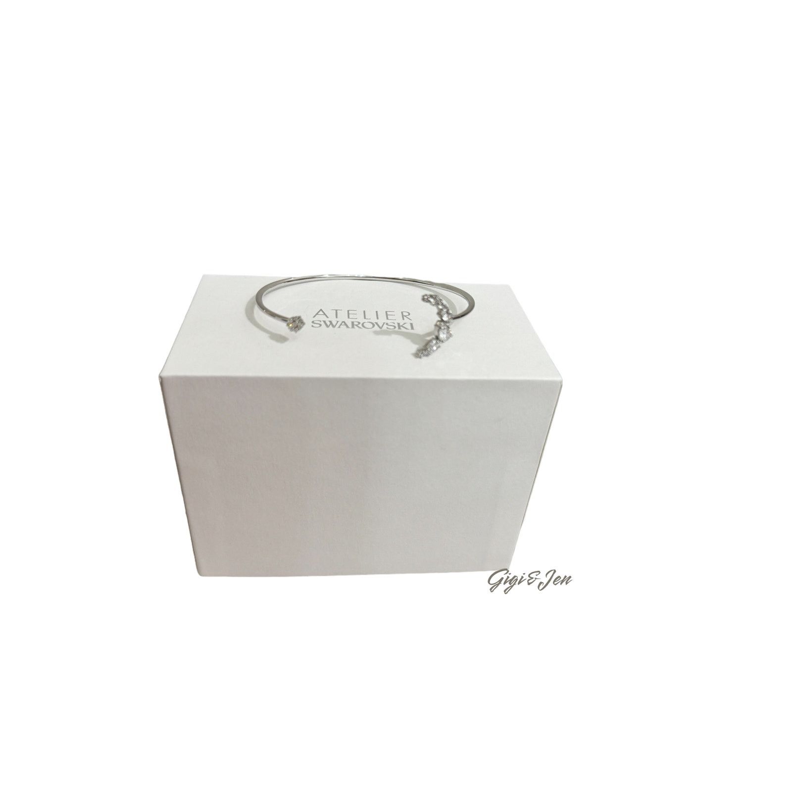 Swarovski Penélope Cruz Moonsun Cuff White Rhodium Plated