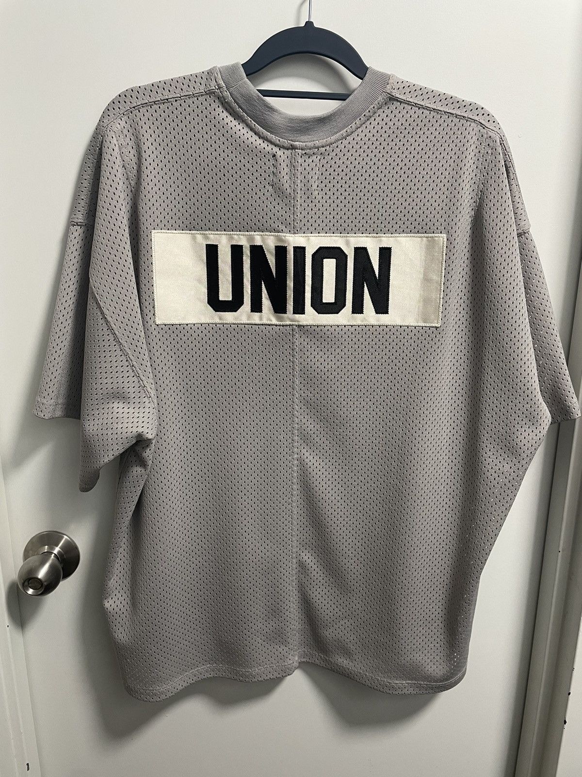 Fear of God Fear of god x union 5th mesh tee jersey s | Grailed