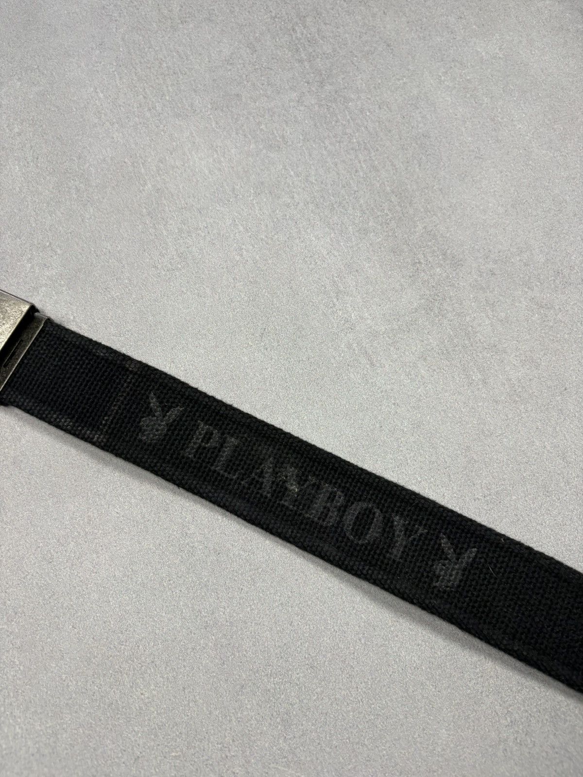 Playboy Vintage Playboy Logo Web Belt Canvas Monogram Y2K 2000s Size ONE SIZE - 6 Thumbnail