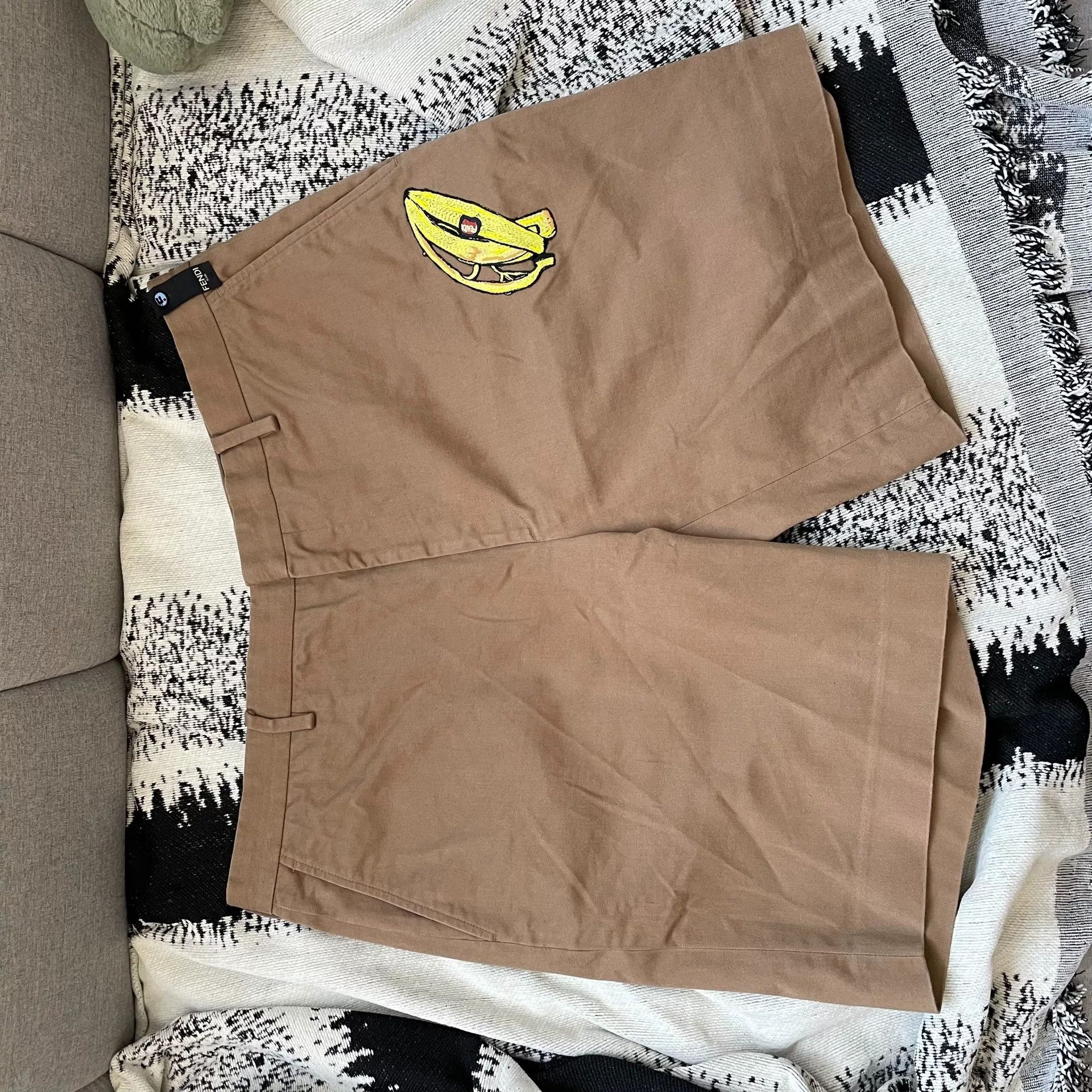 Fendi Fendi Beige Casual Pants 36 Men Size US 36 / EU 52 - 1 Thumbnail
