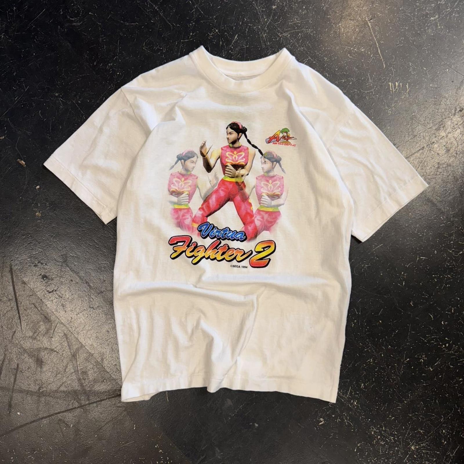 Vintage Vintage 90s Sega Virtua Fighter Pai Chan Tee Size US M / EU 48-50 / 2 - 1 Thumbnail