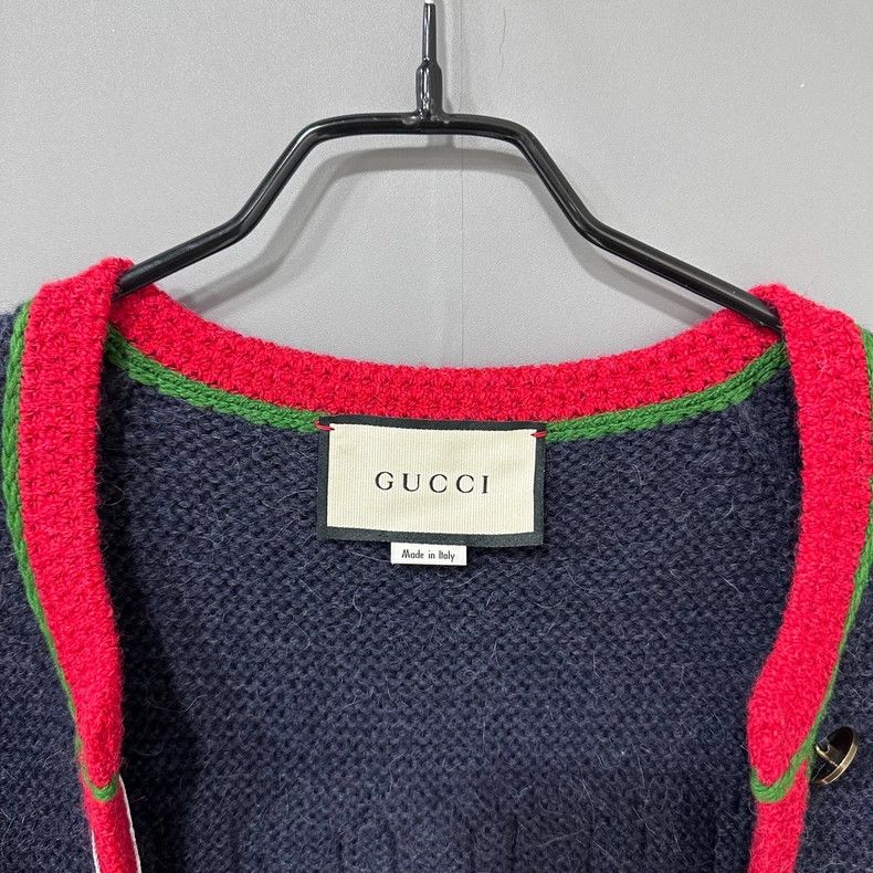 Gucci Gucci Mlb co-branded logo long cardigan jacket Size US S / EU 44-46 / 1 - 6 Thumbnail