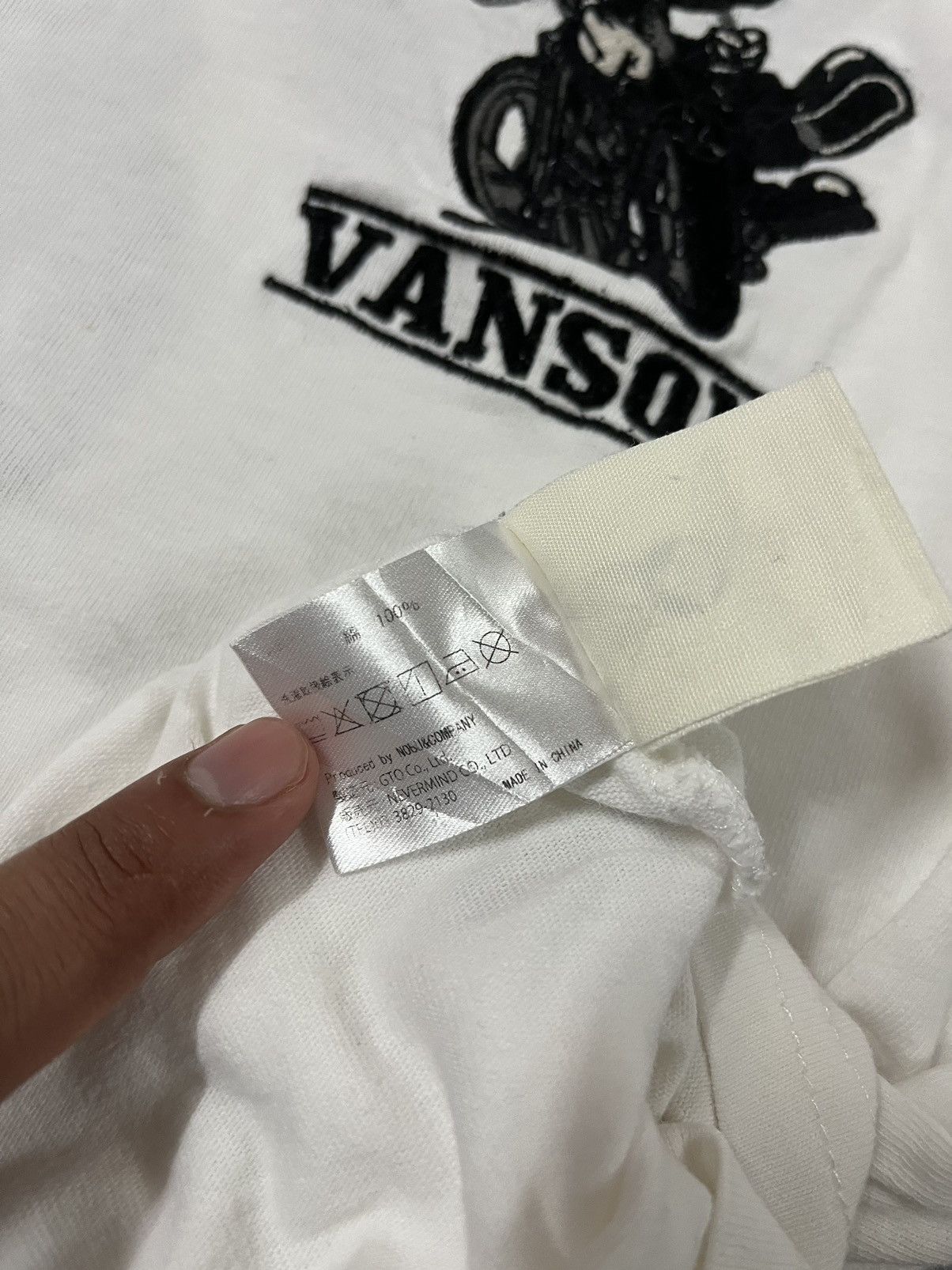 Vanson Leathers Vanson Leathers X Marvin Custom Design Tshirt Size US M / EU 48-50 / 2 - 8 Thumbnail
