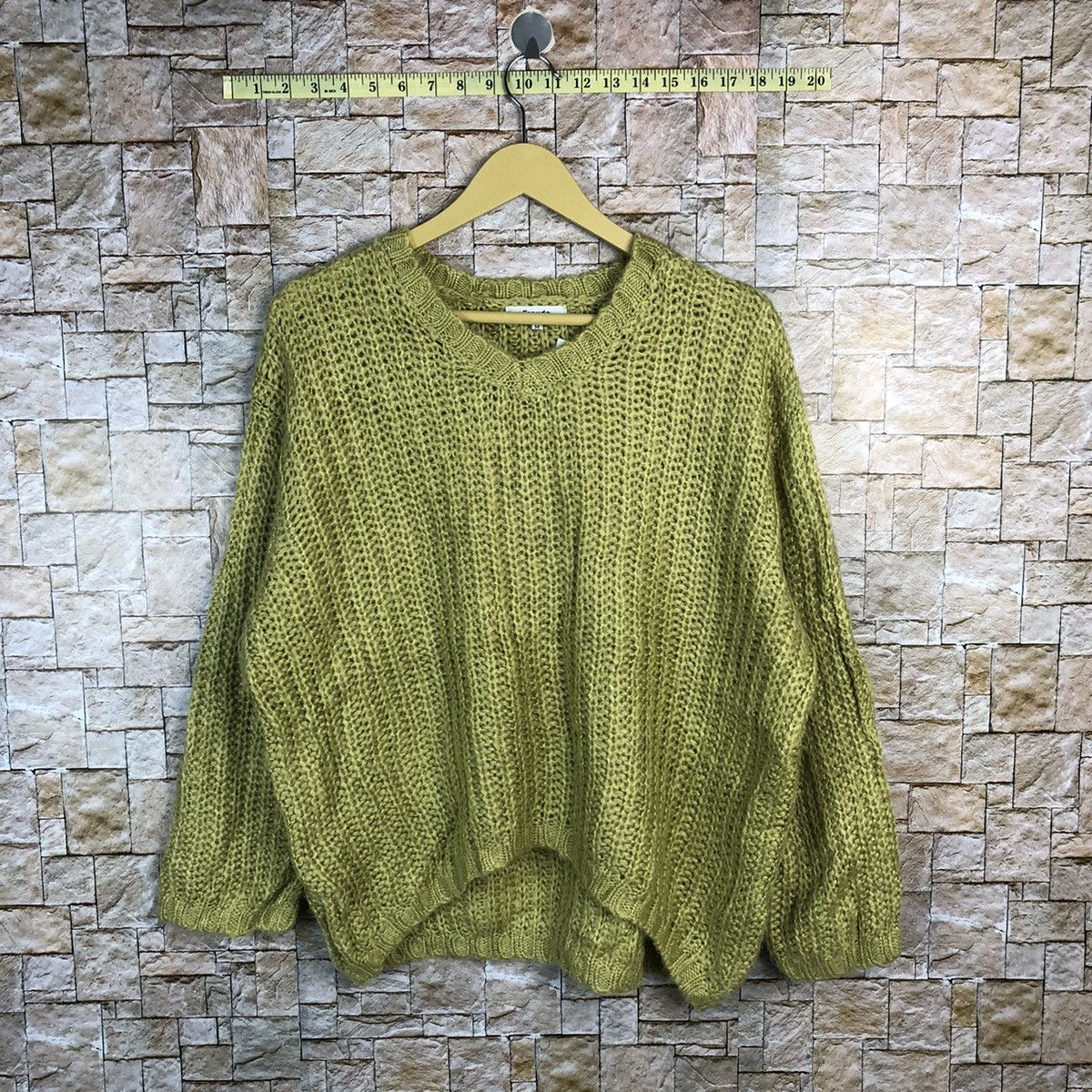 Vintage Freude streetwear Green Knitwear #A478 Size US M / EU 48-50 / 2 - 1 Thumbnail