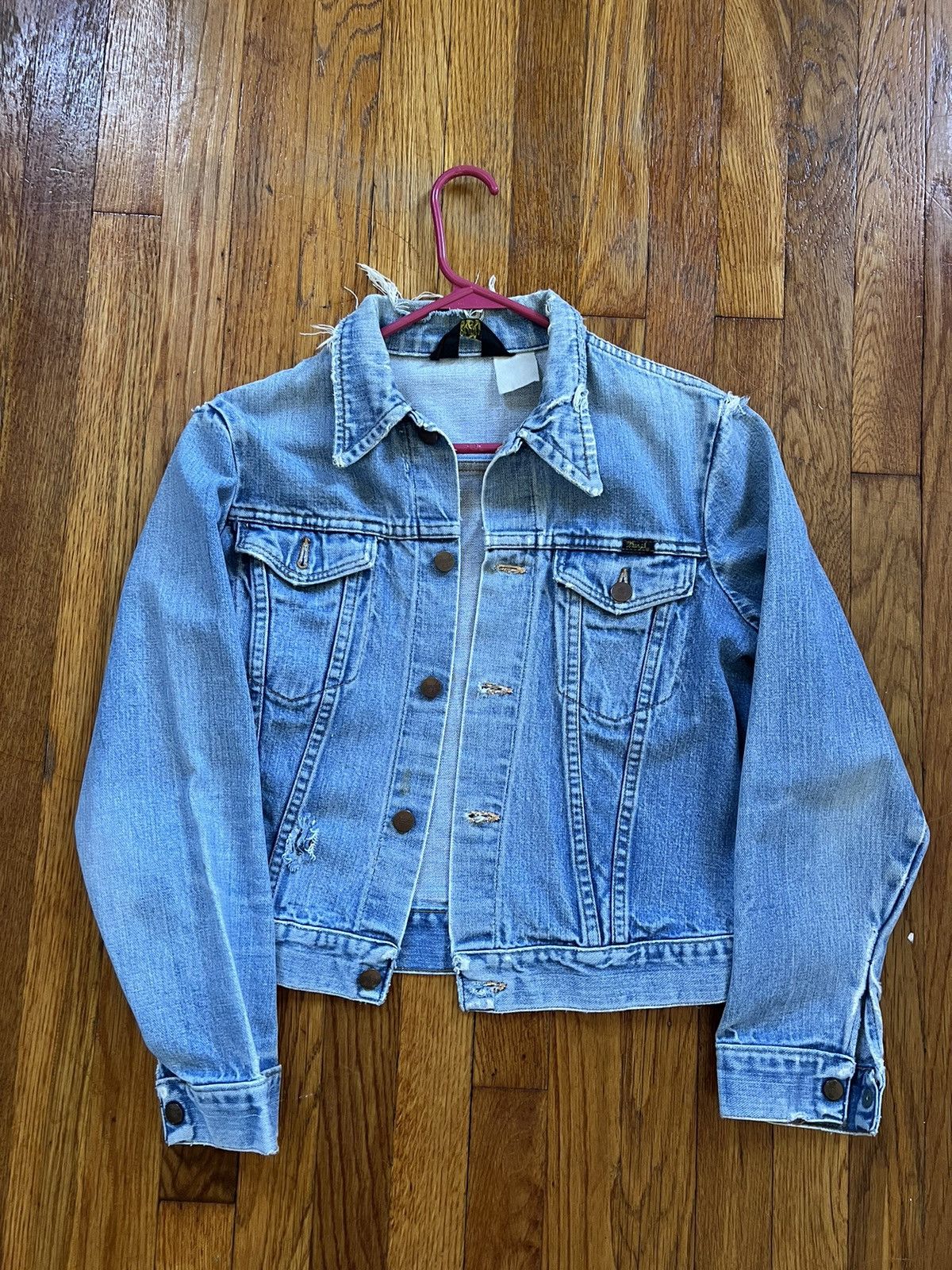 Vintage × Wrangler Vintage Wrangler Denim Jacket Size US S / EU 44-46 / 1 - 1 Thumbnail