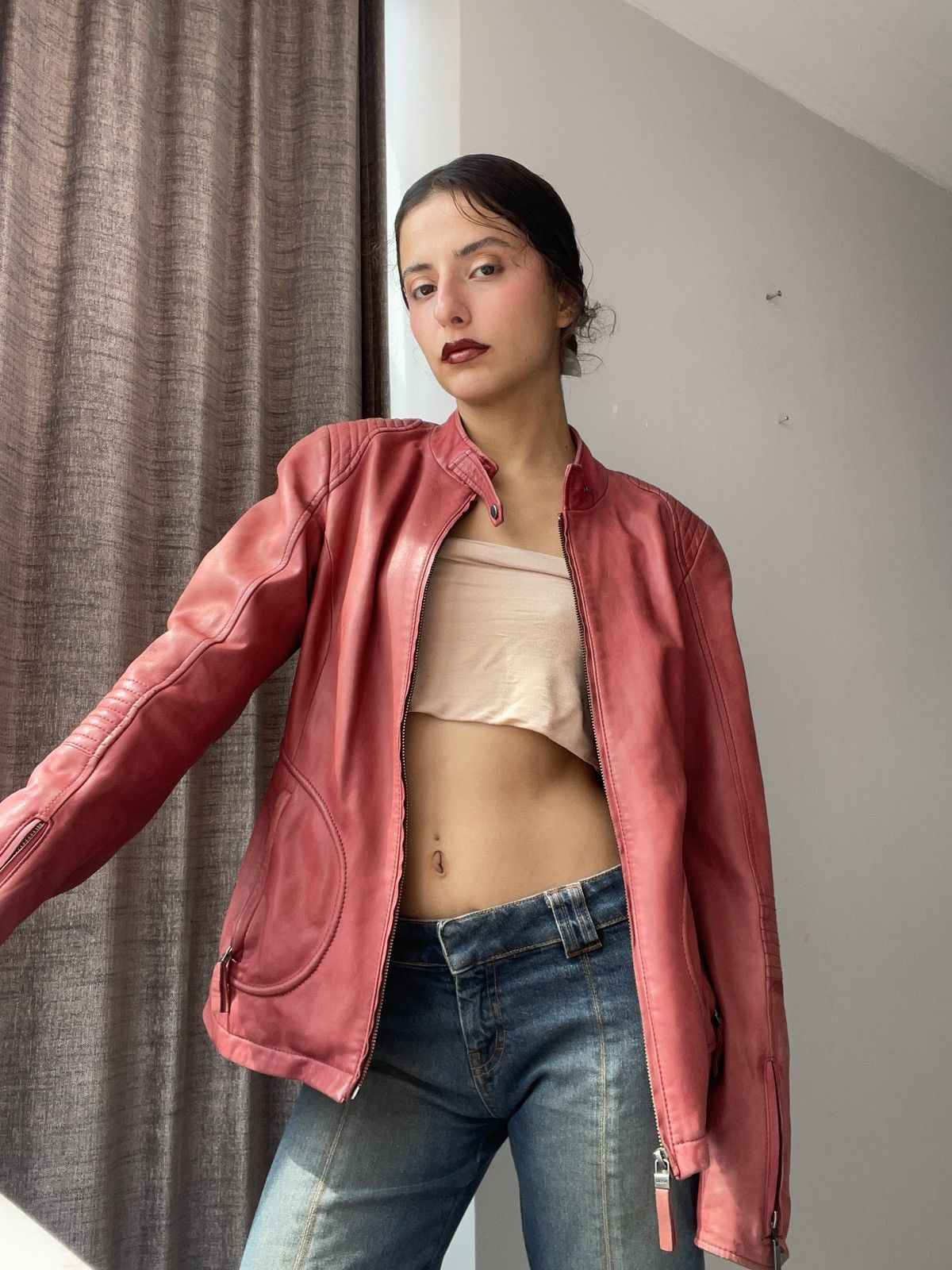 Vintage Desa leather jacket Size M / US 6-8 / IT 42-44 - 1 Thumbnail