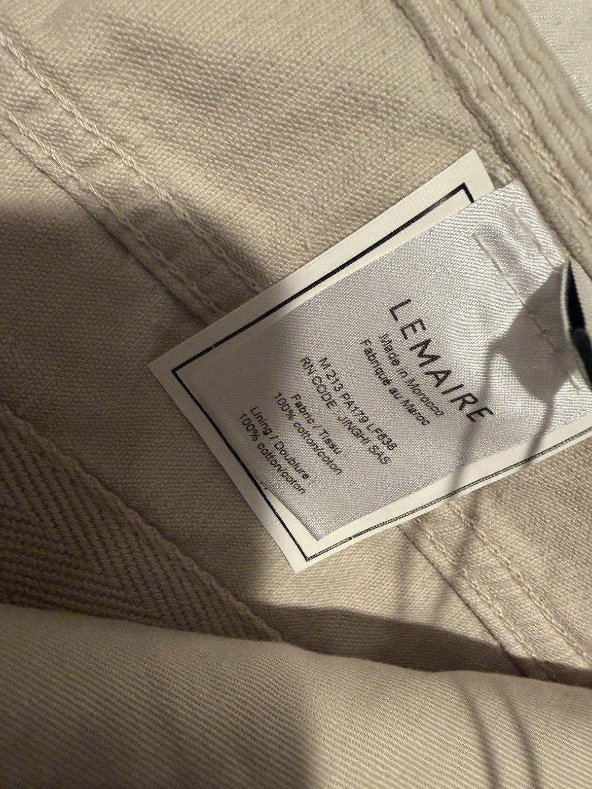 Lemaire Lemaire mens pants 52/34. $690 Size US 36 / EU 52 - 5 Thumbnail