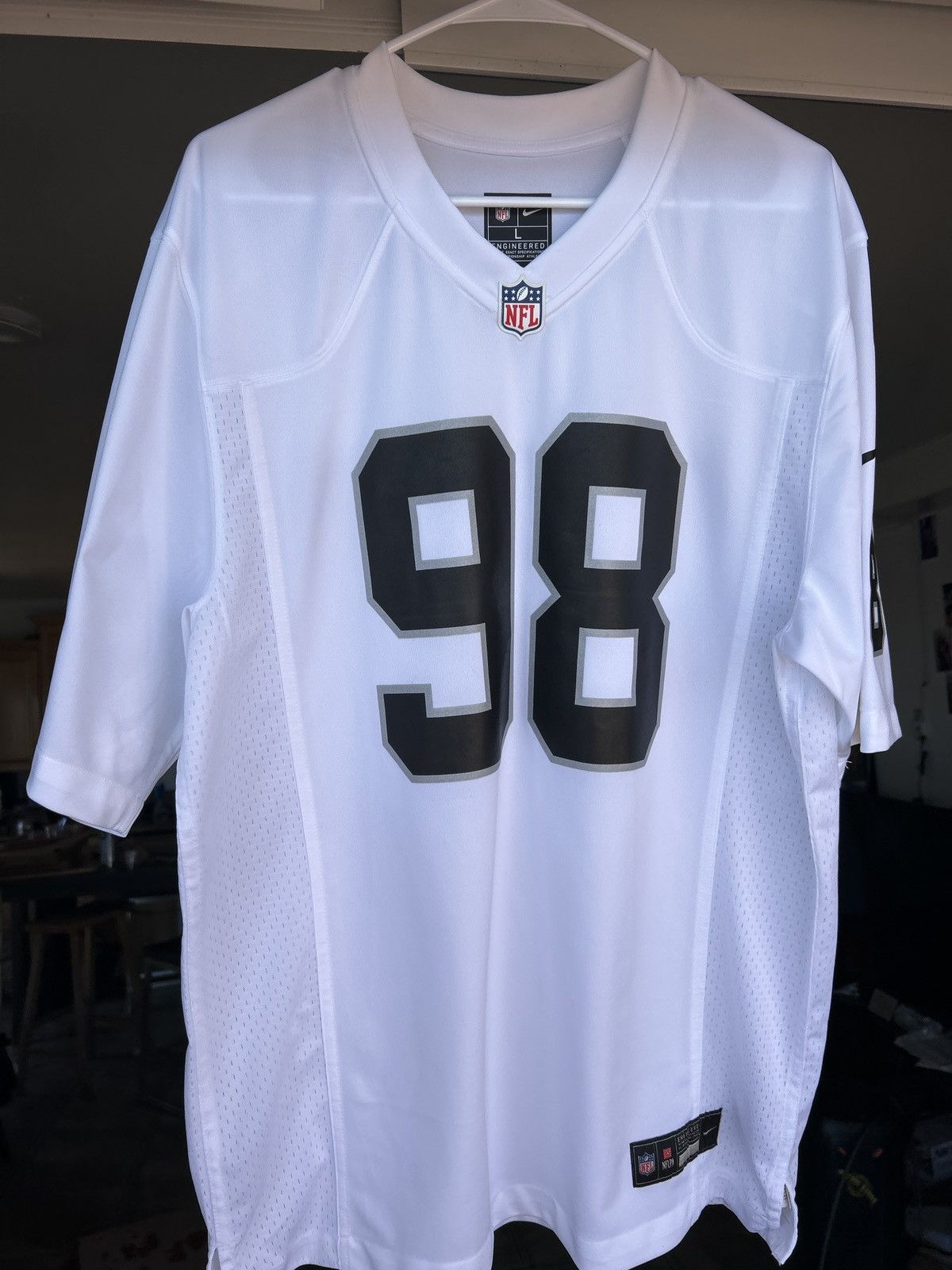 NFL MAX CROSBY never worn jersey Size US L / EU 52-54 / 3 - 2 Thumbnail