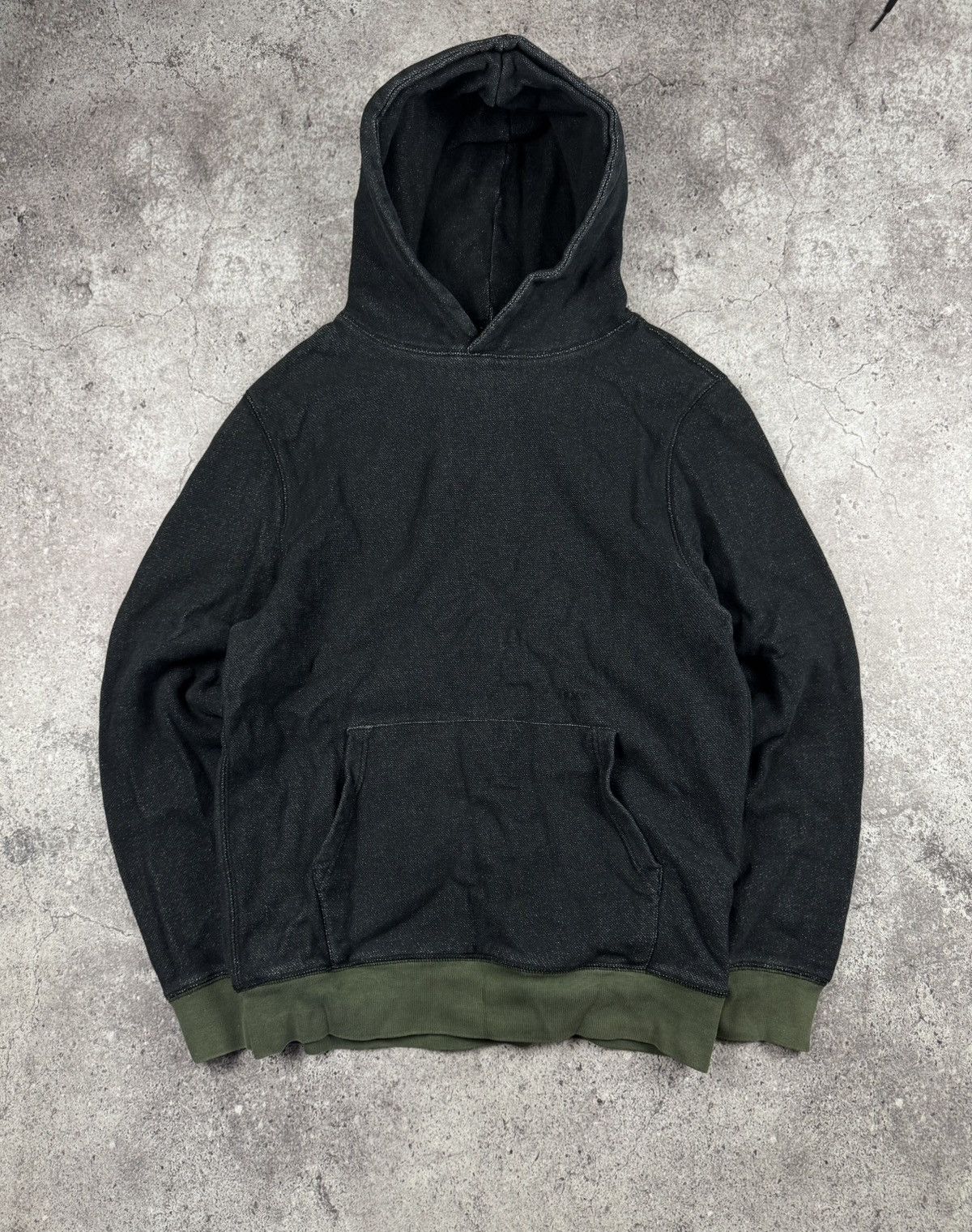 Knickerbocker NYC Knit substantial fabric Quarter Zip hoodie