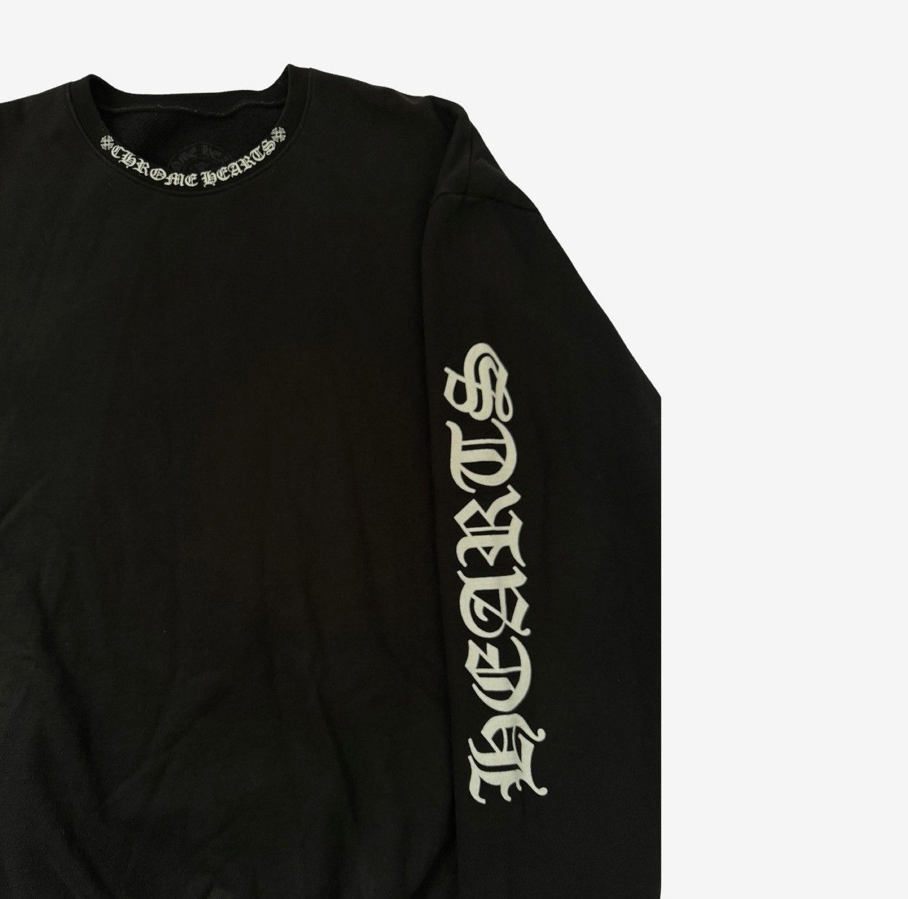 Chrome Hearts Chrome hearts Goth Logo Sweatshirt Sz.L Size US L / EU 52-54 / 3 - 4 Thumbnail