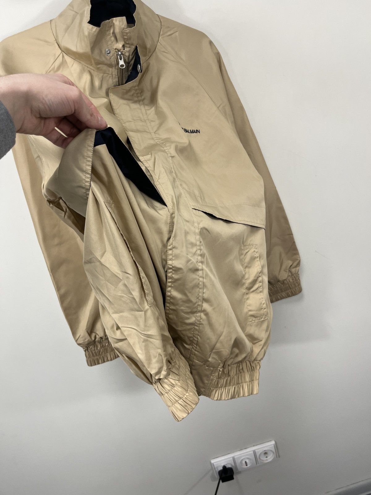 Pierre Balmain Vintage Pierre Balmain 90s Rare Luxury Windbreaker Jacket Size US XL / EU 56 / 4 - 7 Thumbnail