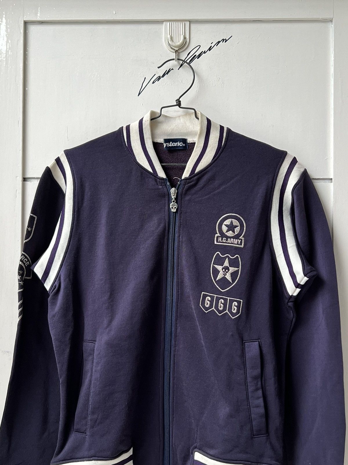 Hysteric Glamour HYSTERIC GLAMOUR Baseball Jacket Size US S / EU 44-46 / 1 - 2 Thumbnail