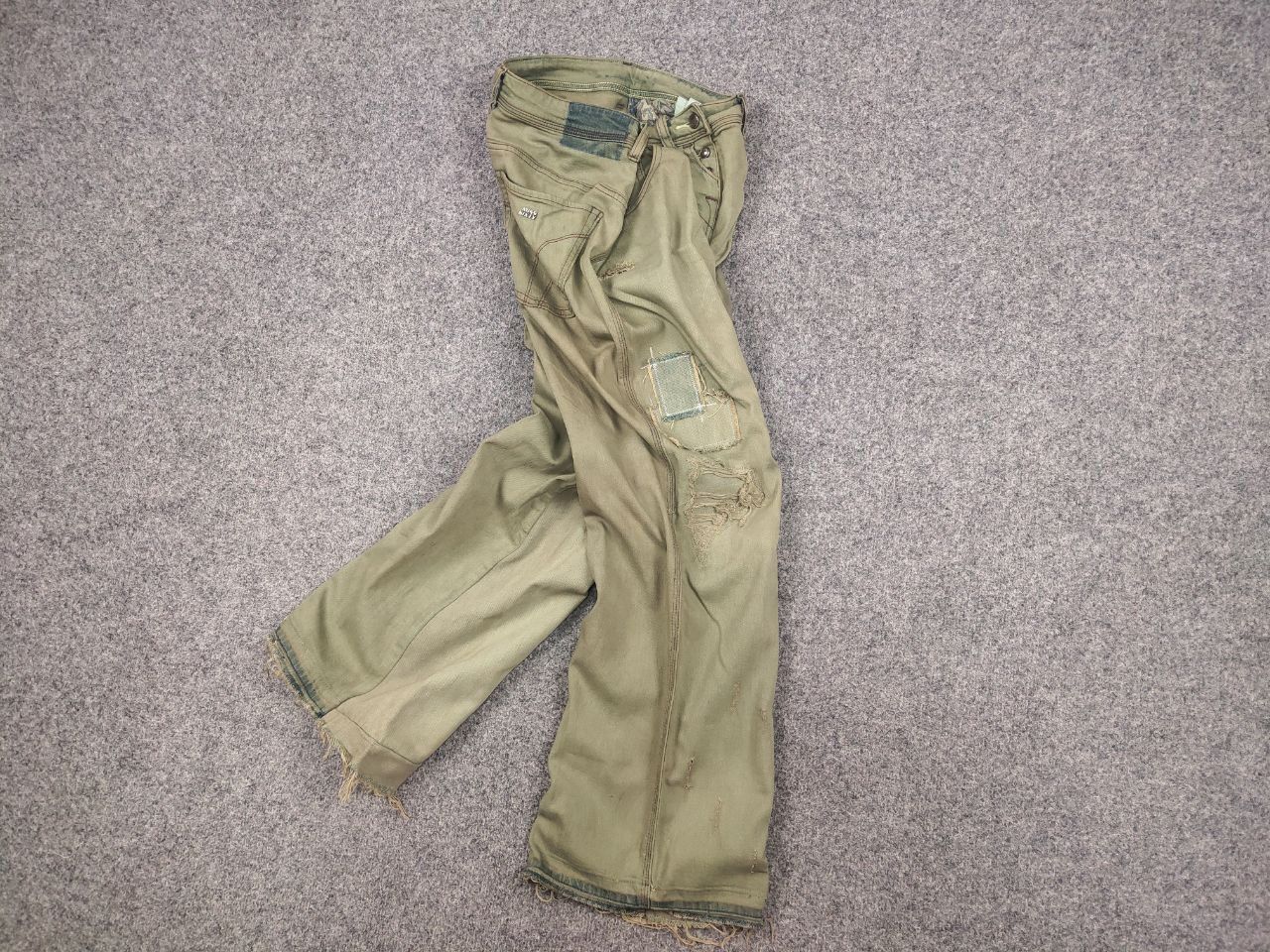 🤢 Miss Sixty Vintage Y2K Baggy Distressed Denim Jeans