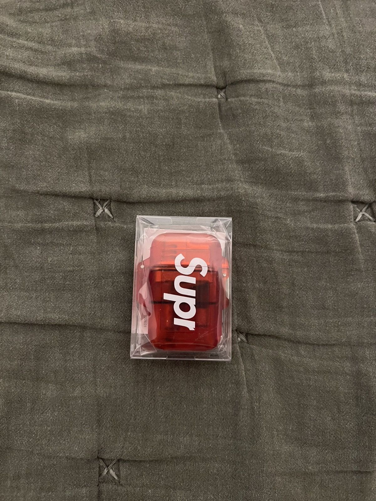 Supreme Supreme Windmill Zag Lighter Red Size ONE SIZE - 1 Thumbnail