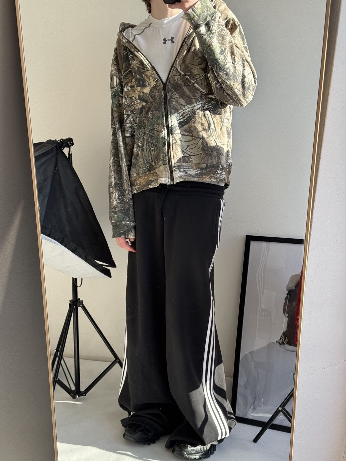Realtree Vintage Realtree Boxy Fit Camo Zip Up Hoodie Hype Gothic Size US XL / EU 56 / 4 - 3 Thumbnail