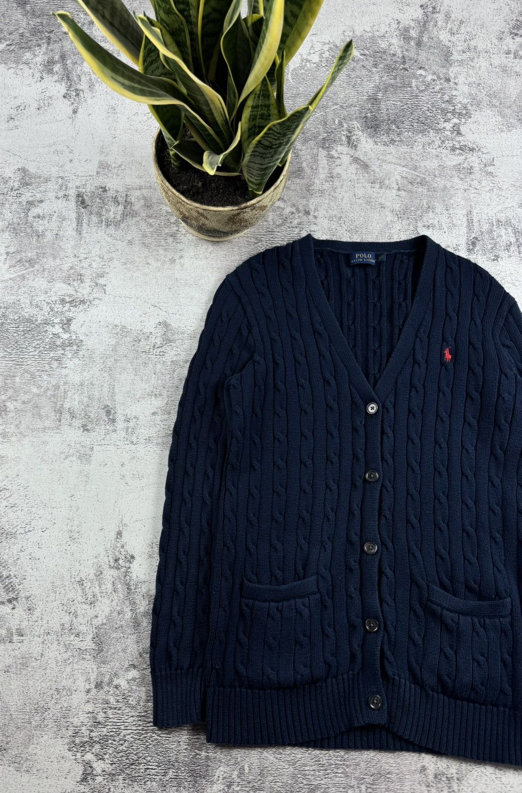 Polo Ralph Lauren Polo Ralph Lauren Sport Cable Knited Sweater Button Cardigan Size M / US 6-8 / IT 42-44 - 2 Thumbnail