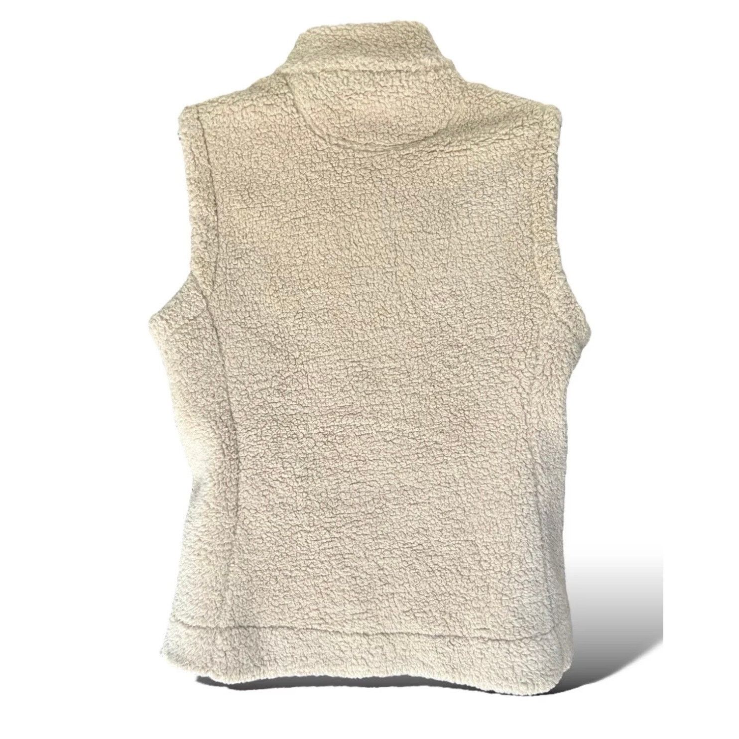 Calvin Klein Calvin Klein Tan Sherpa Fleece Vest Women’s Medium Zip Up Size M / US 6-8 / IT 42-44 - 2 Thumbnail