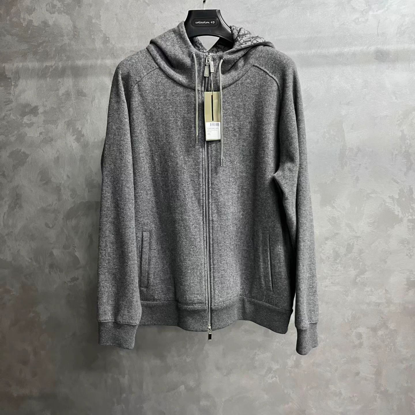 Dior Dior Solid Zip Hooded Longsleeve Sweatshirt XXL Size US XXL / EU 58 / 5 - 1 Thumbnail