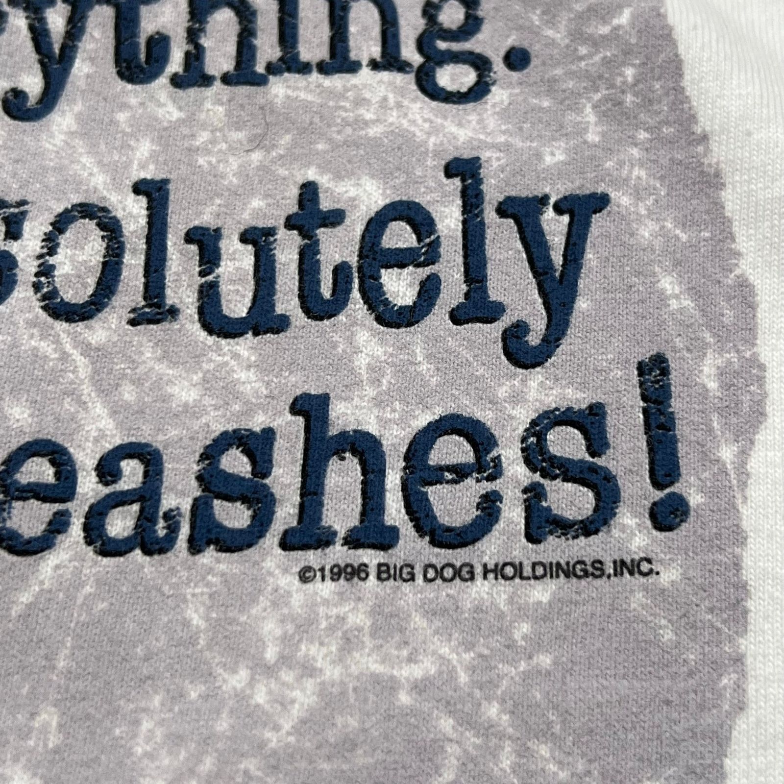 Vintage Vintage 90s Bad Dog Tshirt Mens Size XL NWT dead stock boho Size US XL / EU 56 / 4 - 3 Thumbnail